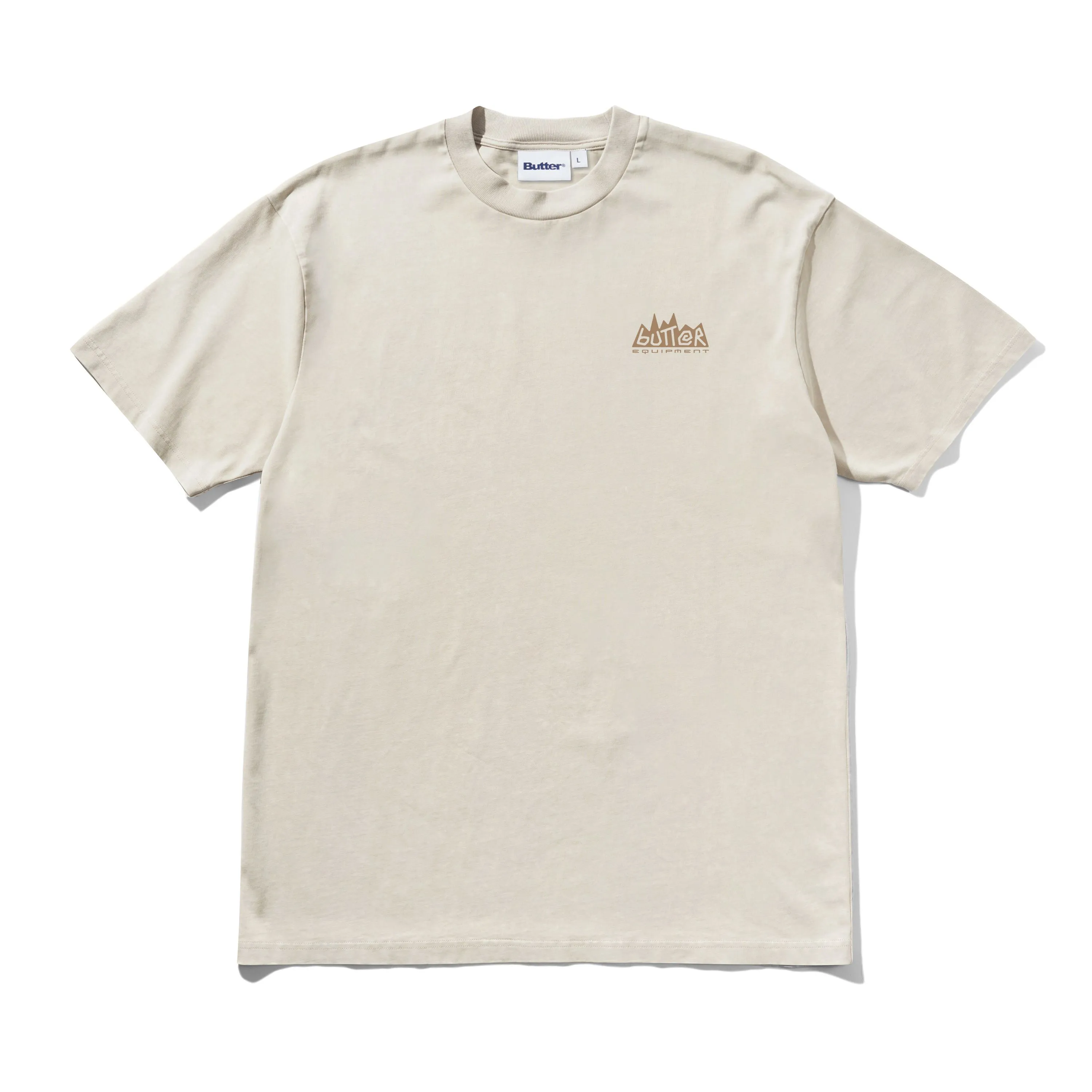 Mountain Equipment Tee, Washed Ivory sold by Butter
