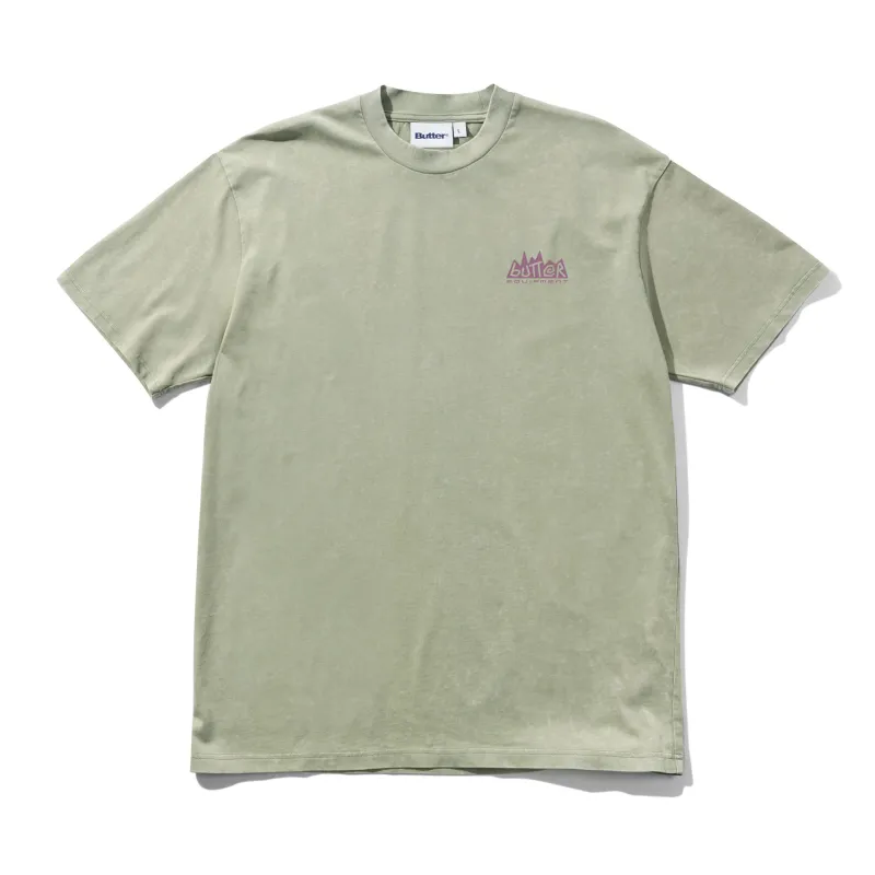 Mountain Equipment Tee, Washed Sage made by Butter