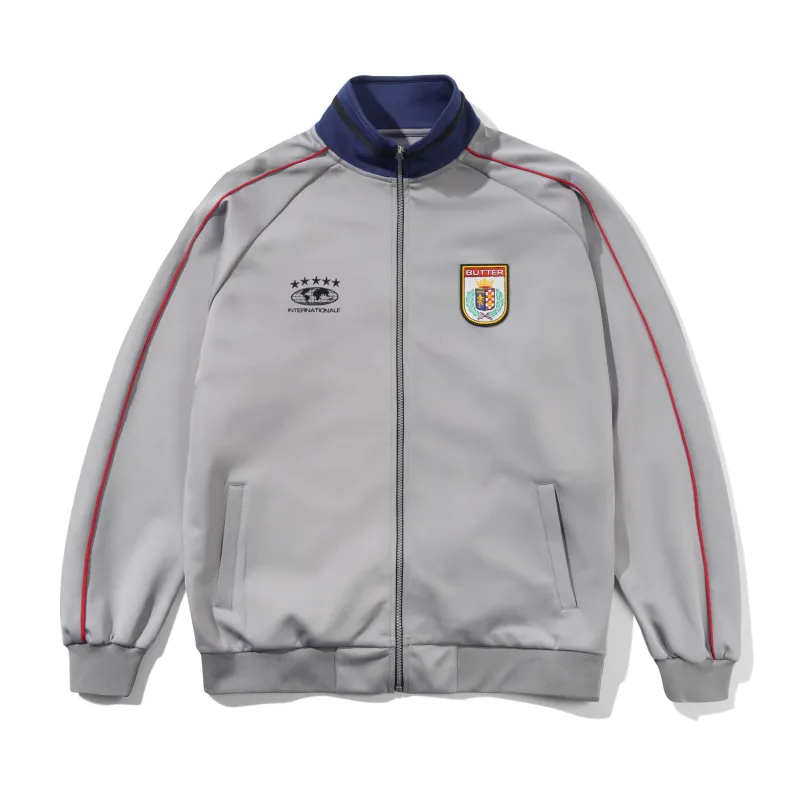 Internationale Track Jacket, Grey made by Butter