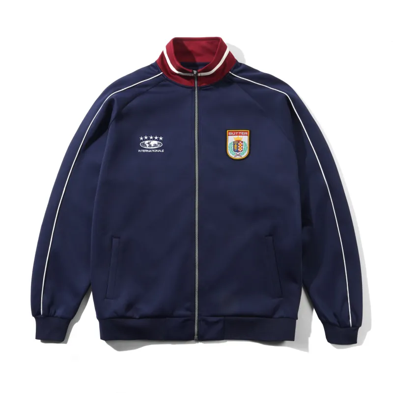 Internationale Track Jacket, Navy made by Butter