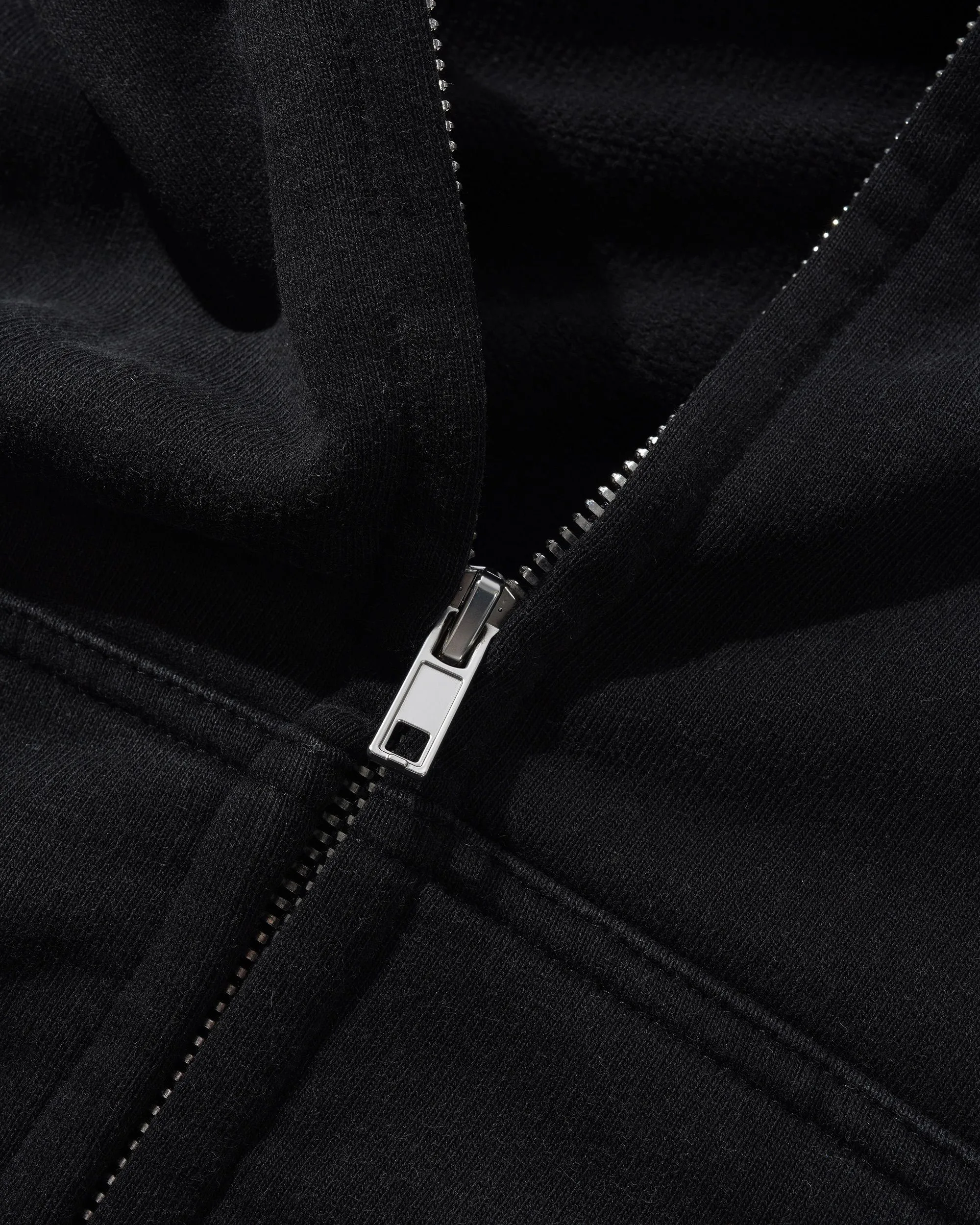 Garage Zip-Thru Hood, Faded Charcoal sold by Butter product image thumbnail 3