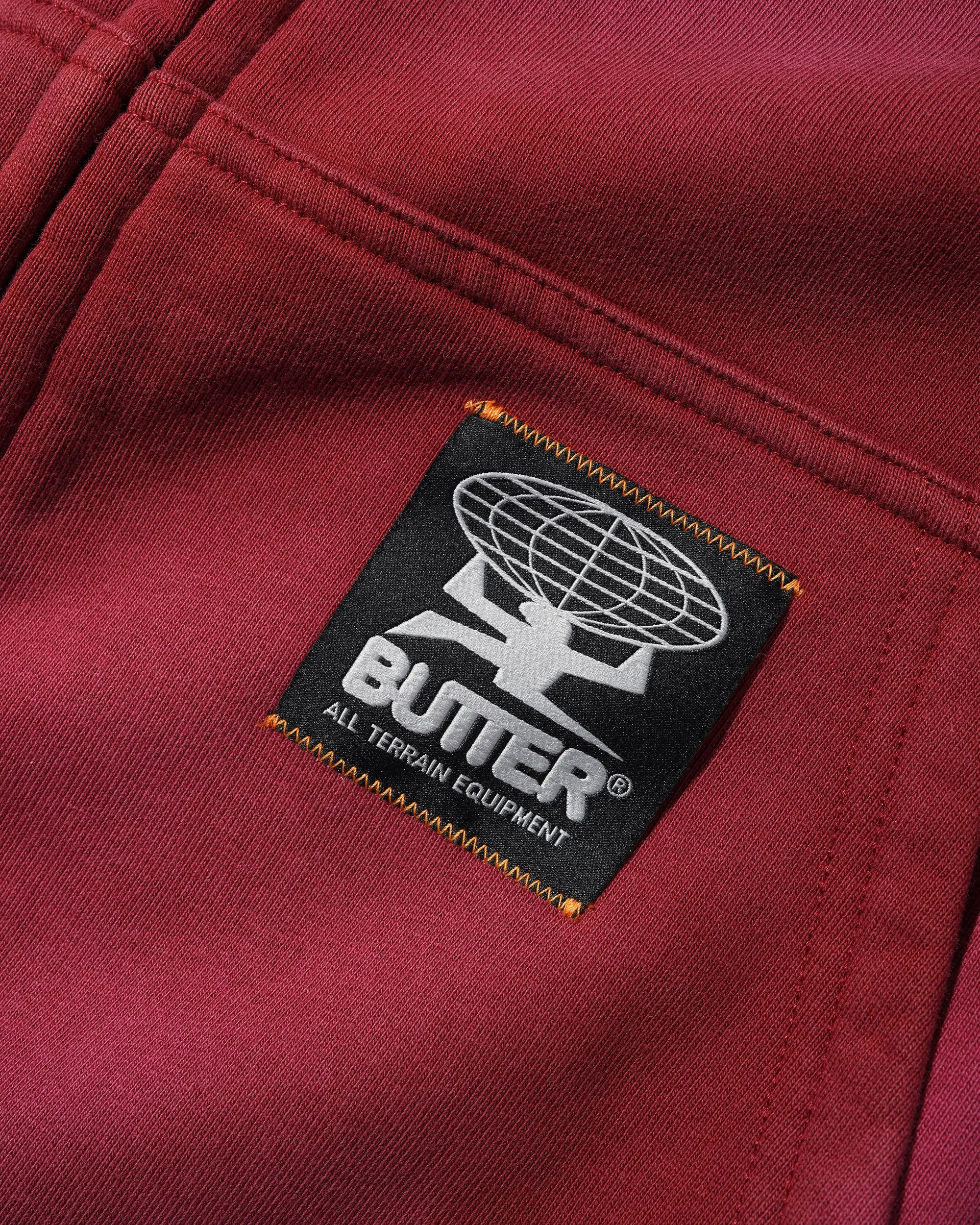 Garage Zip-Thru Hood, Faded Burgundy sold by Butter product image thumbnail 2