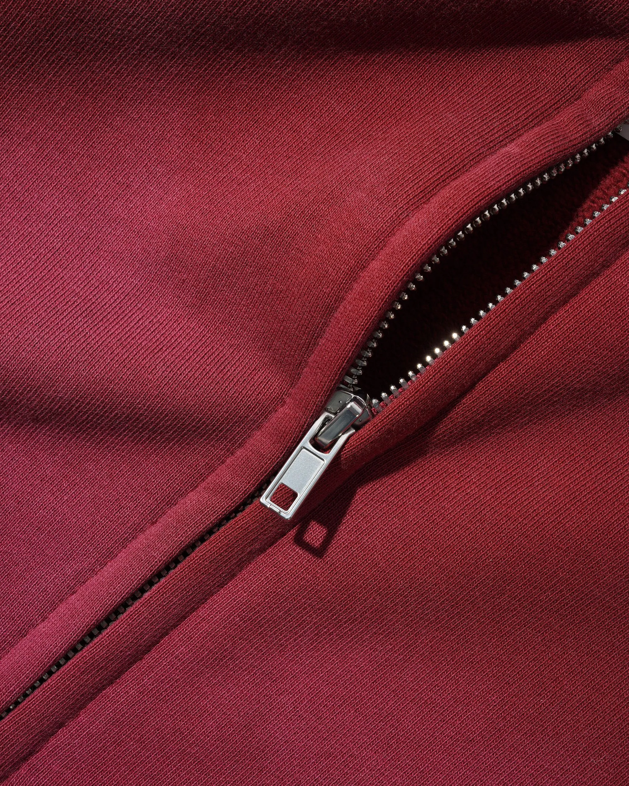 Garage Zip-Thru Hood, Faded Burgundy sold by Butter product image thumbnail 3