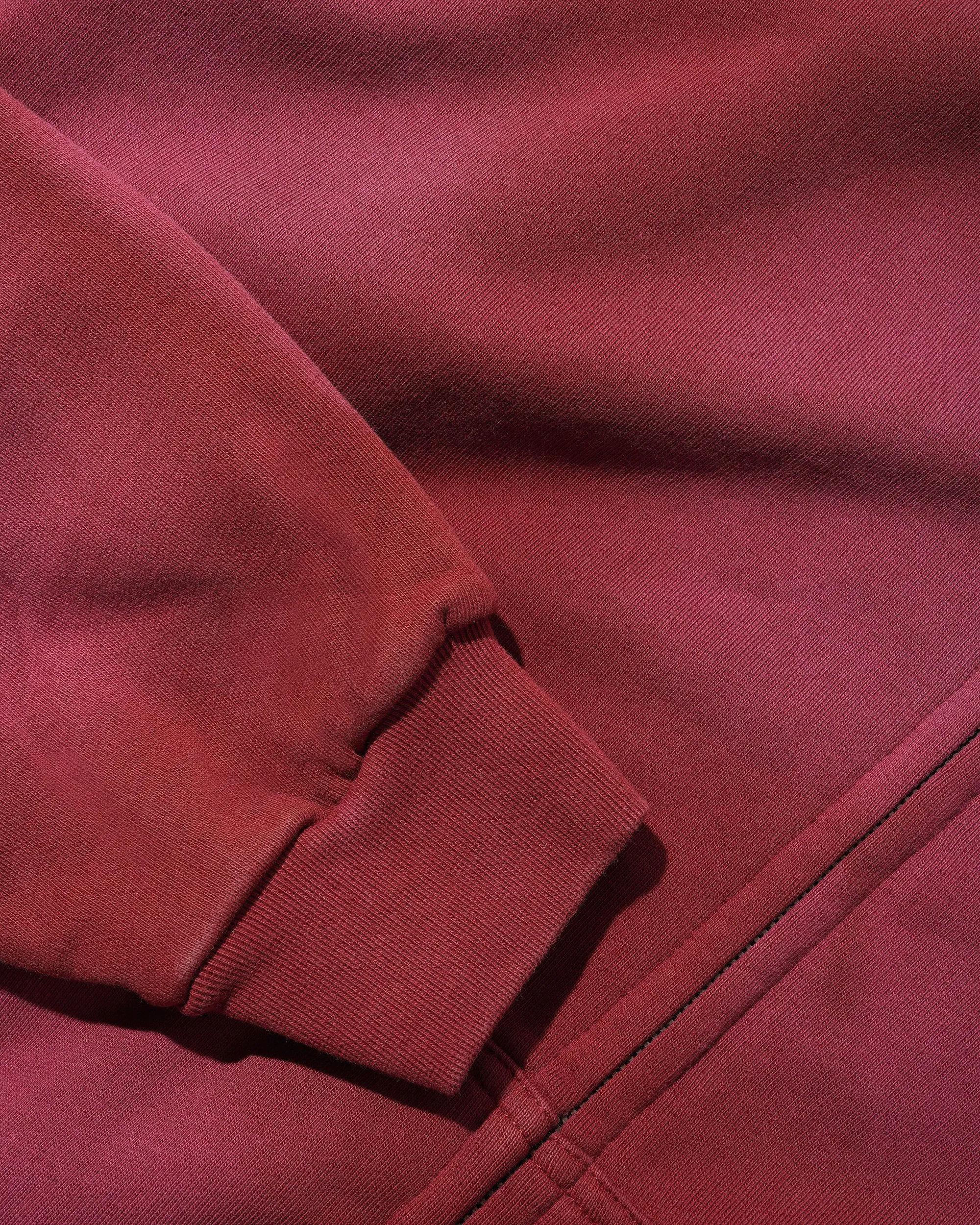 Garage Zip-Thru Hood, Faded Burgundy sold by Butter product image thumbnail 4