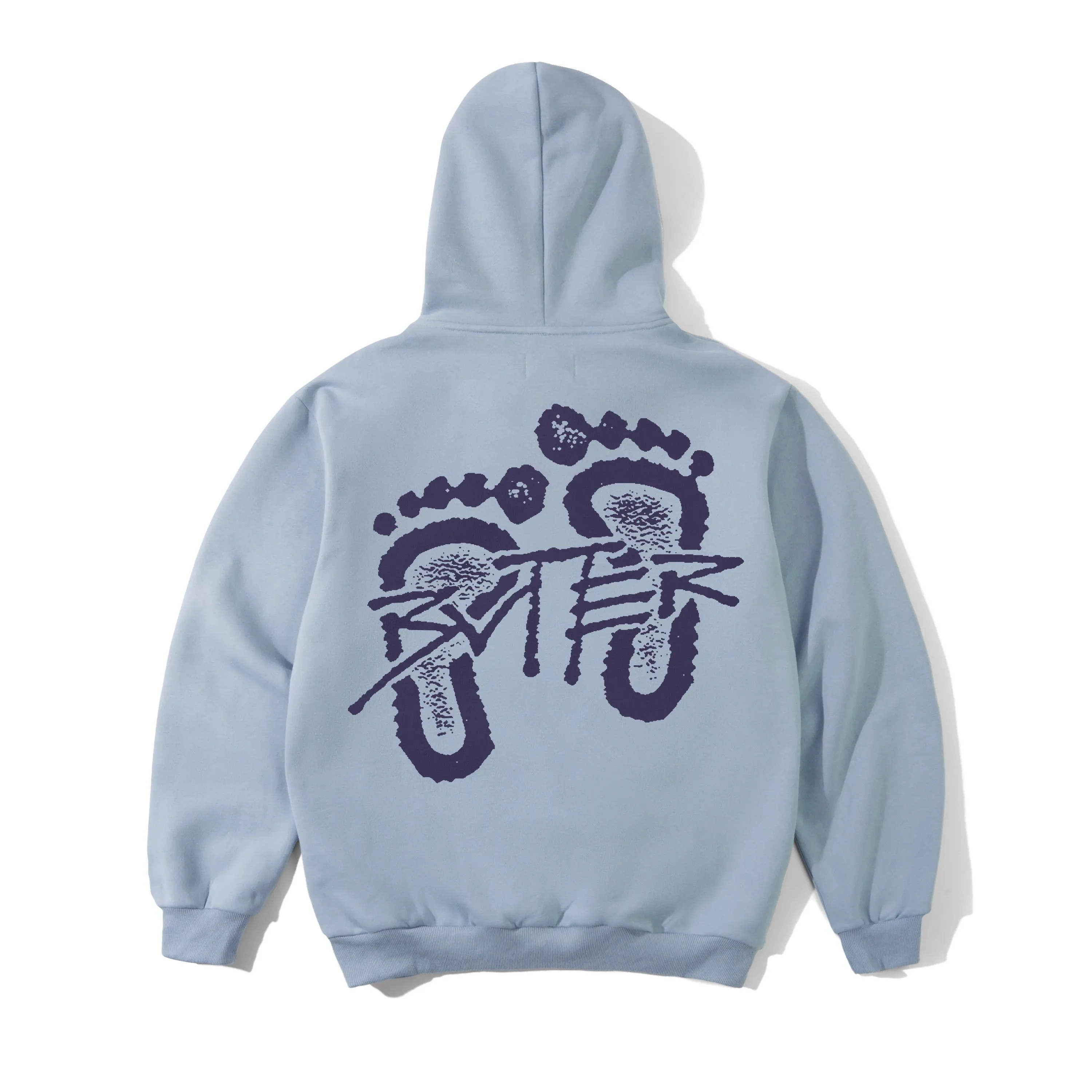 Footprints Pullover Hood, Ice sold by Butter product image thumbnail 2
