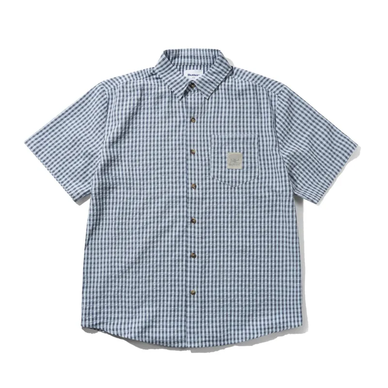 Equipment S/S Shirt, Blue sold by Butter