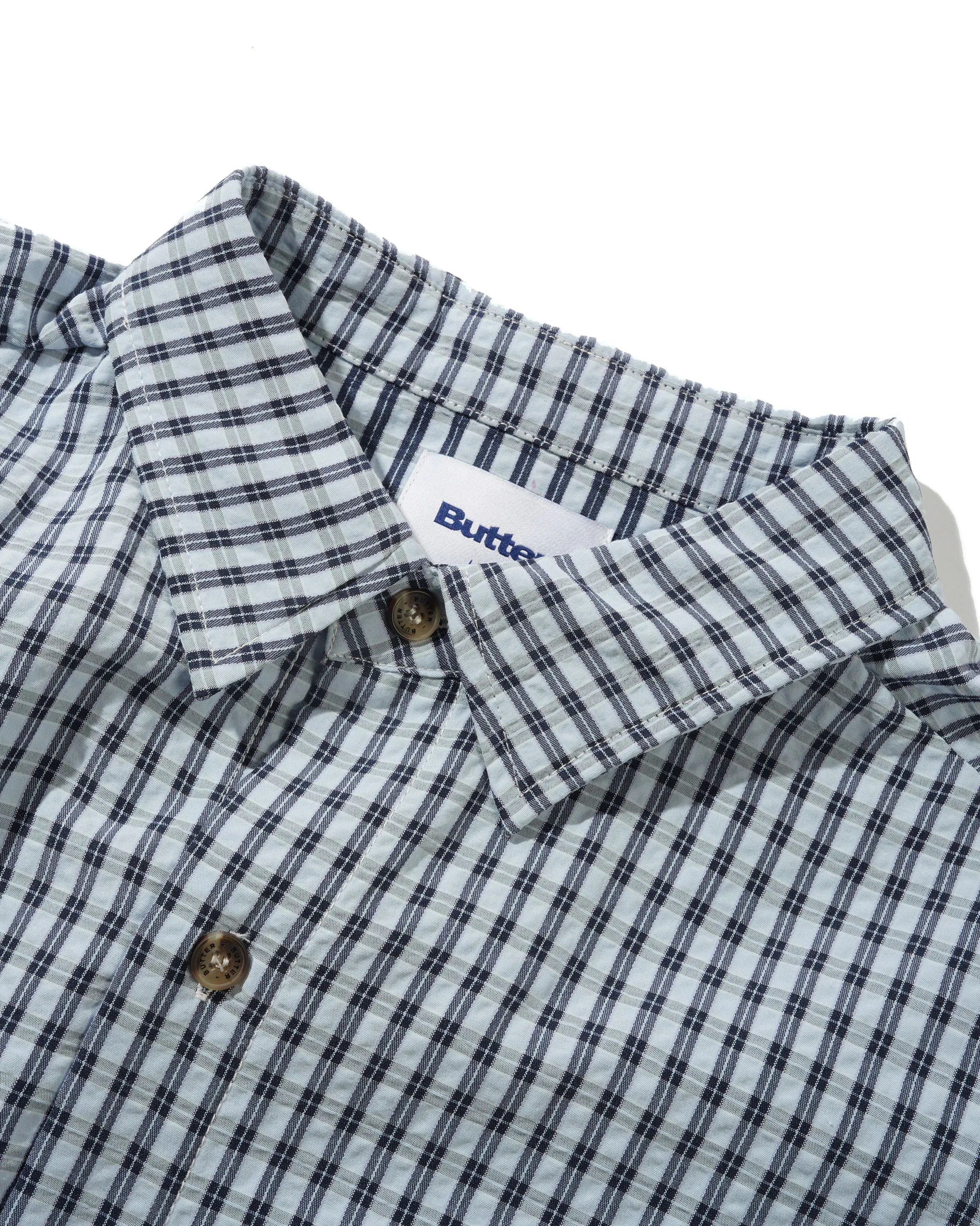 Equipment S/S Shirt, Blue sold by Butter product image thumbnail 2