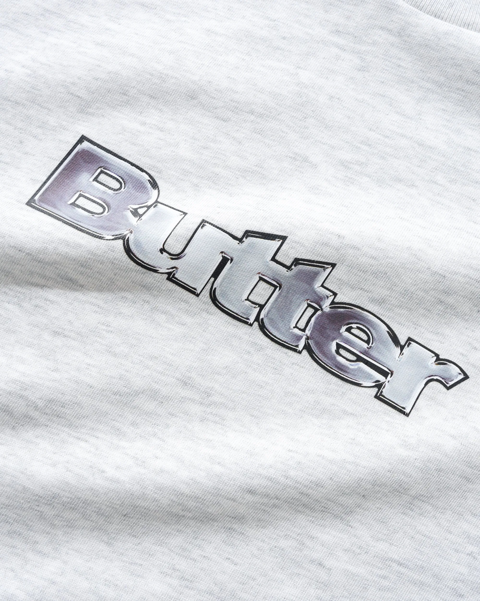 Chrome Logo Tee, Ash sold by Butter product image thumbnail 2