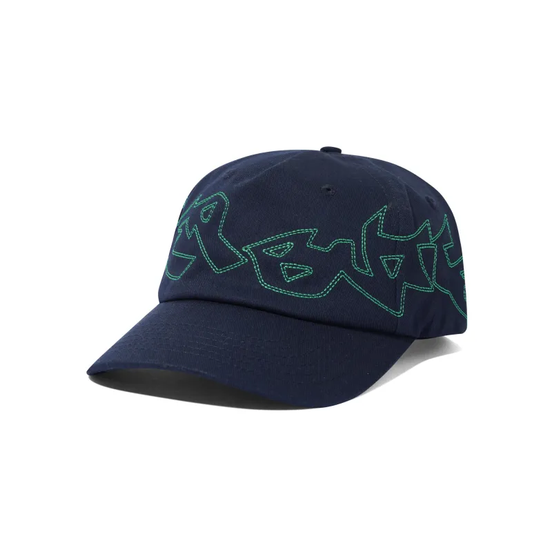 Trance 5 Panel Cap, Navy made by Butter