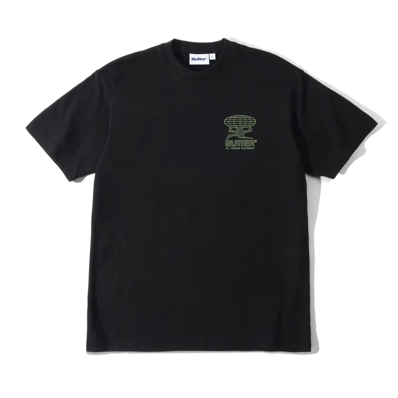 Terrain Tee, Black made by Butter