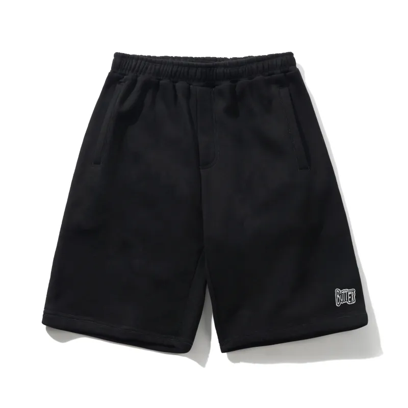 Sketch Fleece Shorts, Black sold by Butter