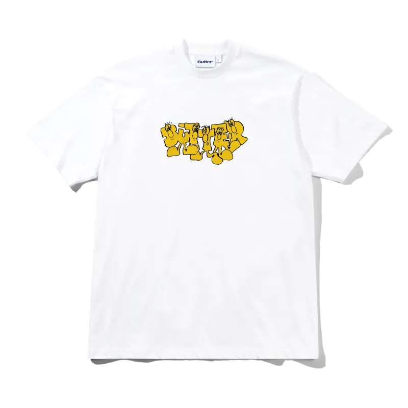 Character Tee, White sold by Butter