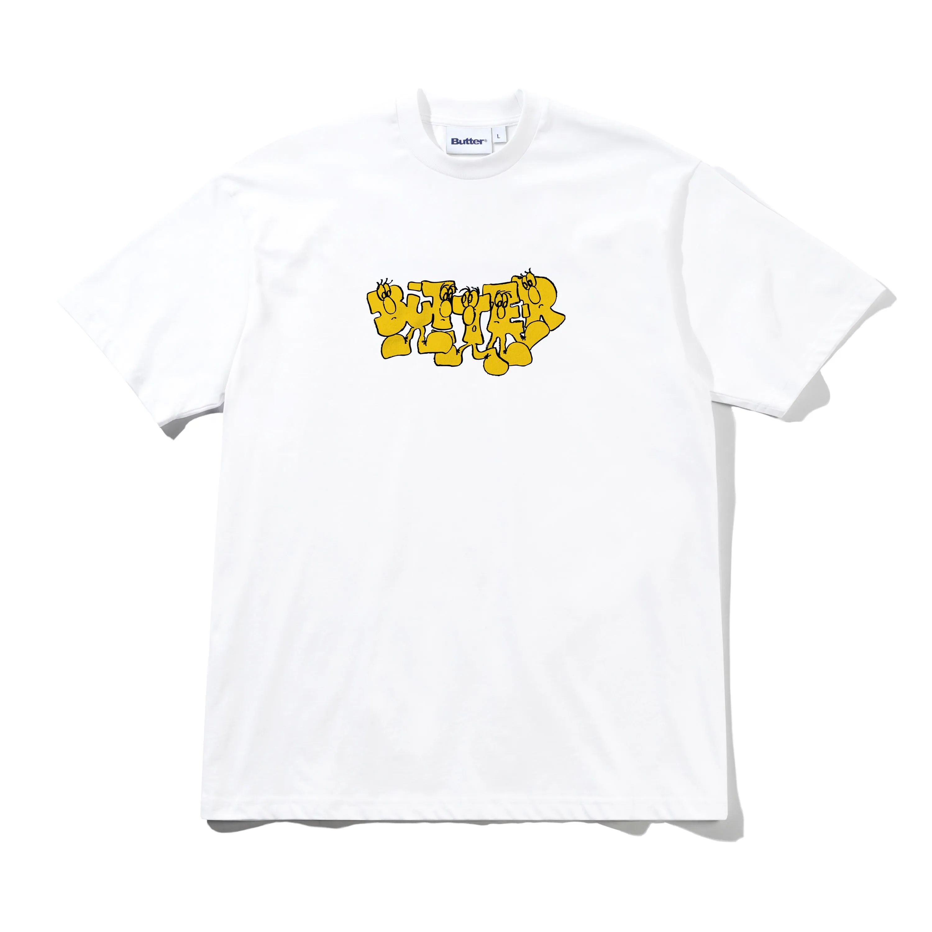 Character Tee, White sold by Butter