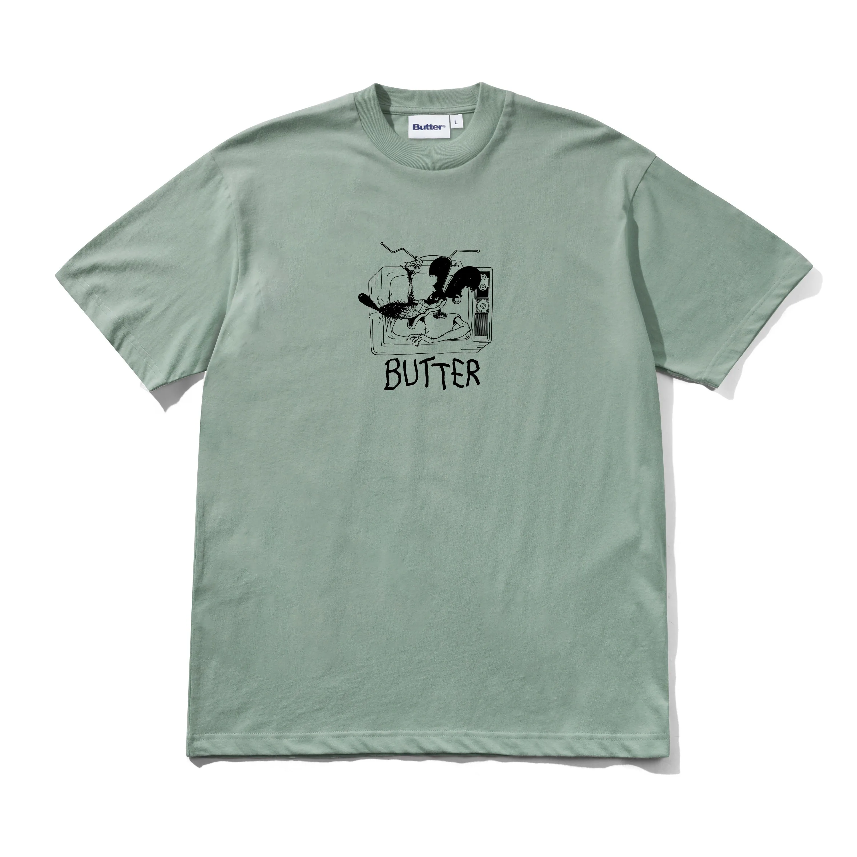 Channel Tee, Dull Mint sold by Butter