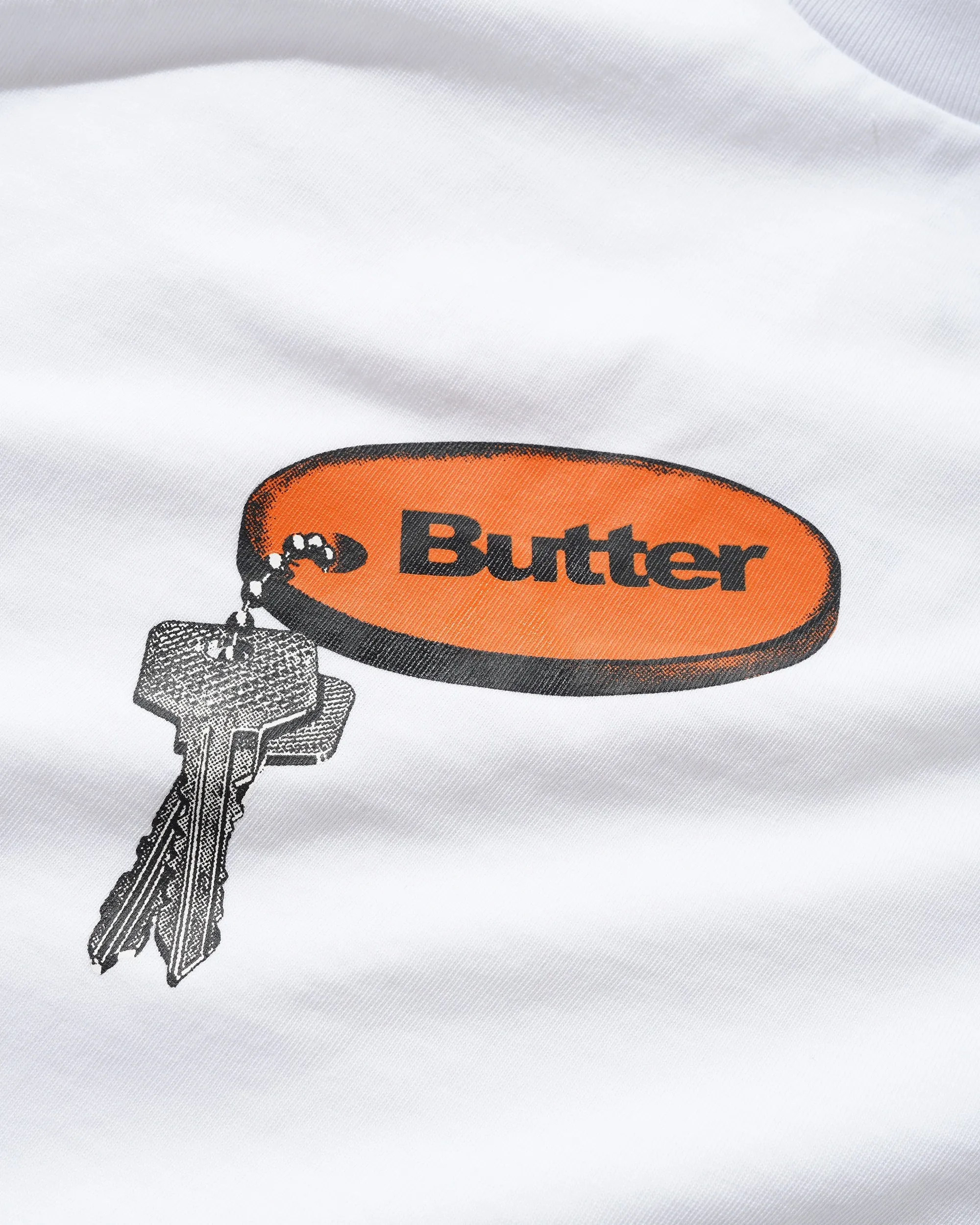 Key Chain Tee, White sold by Butter product image thumbnail 2