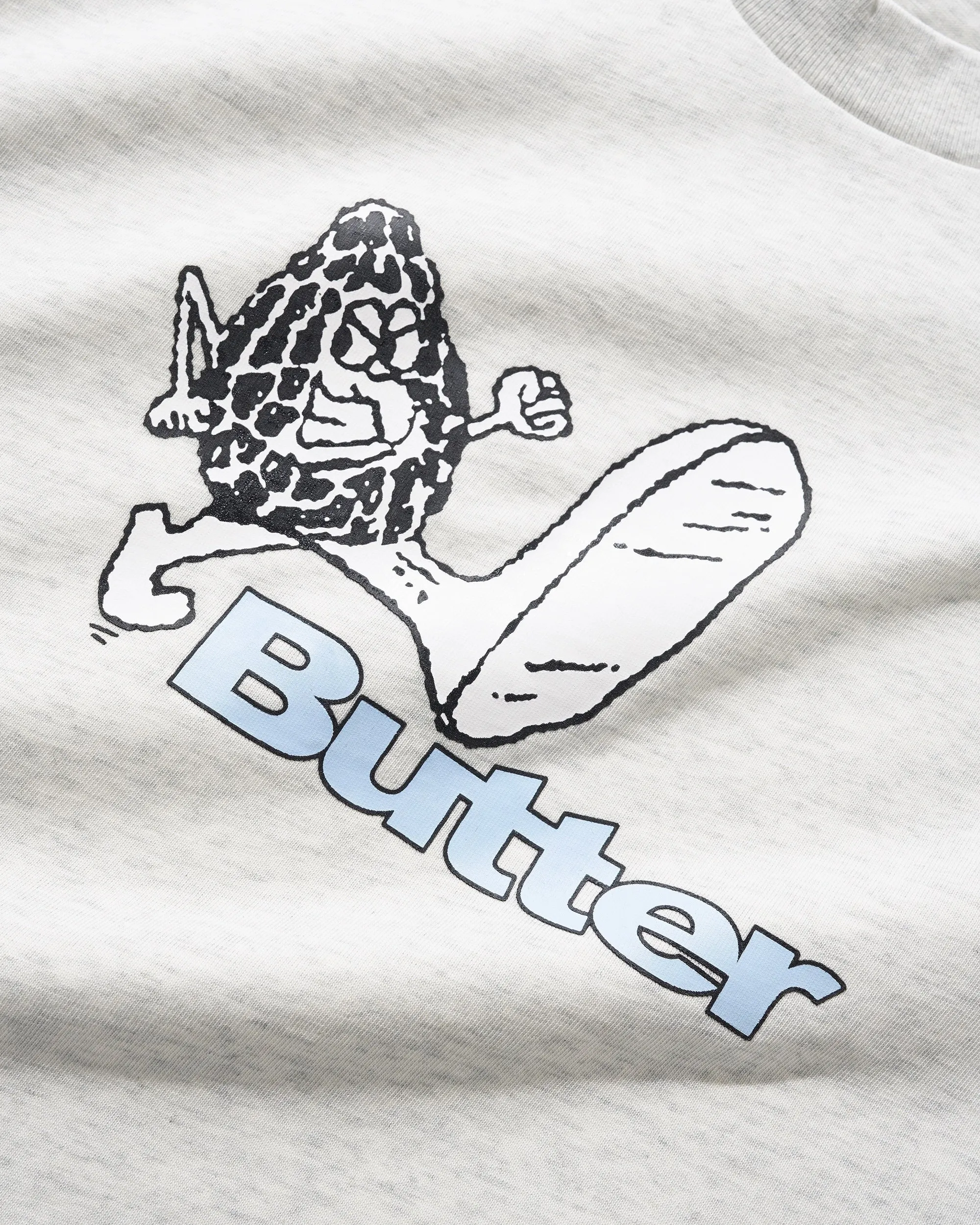 Steppin' Logo Tee, Ash sold by Butter product image thumbnail 2