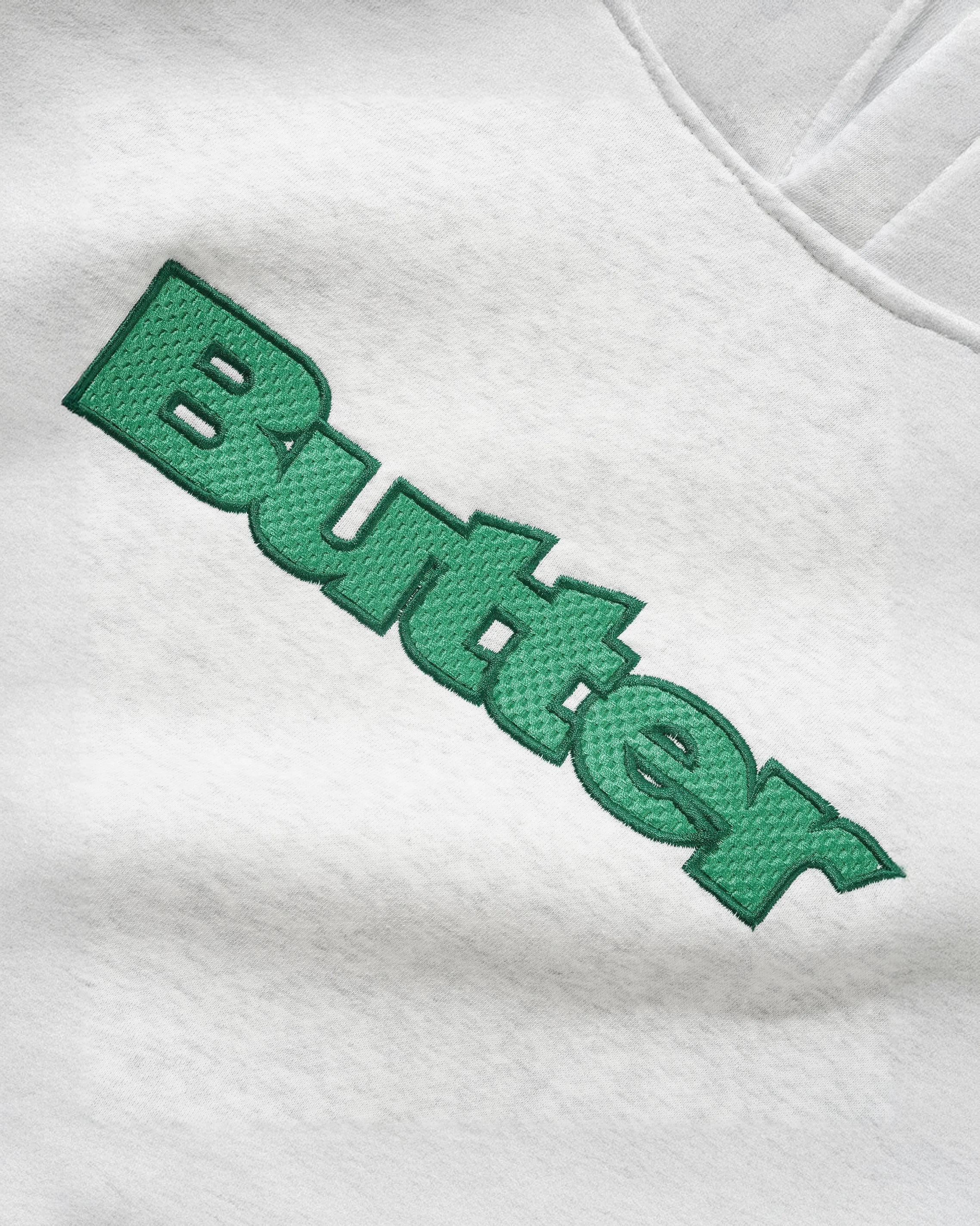 Textured Logo Pullover Hood, Ash sold by Butter product image thumbnail 2