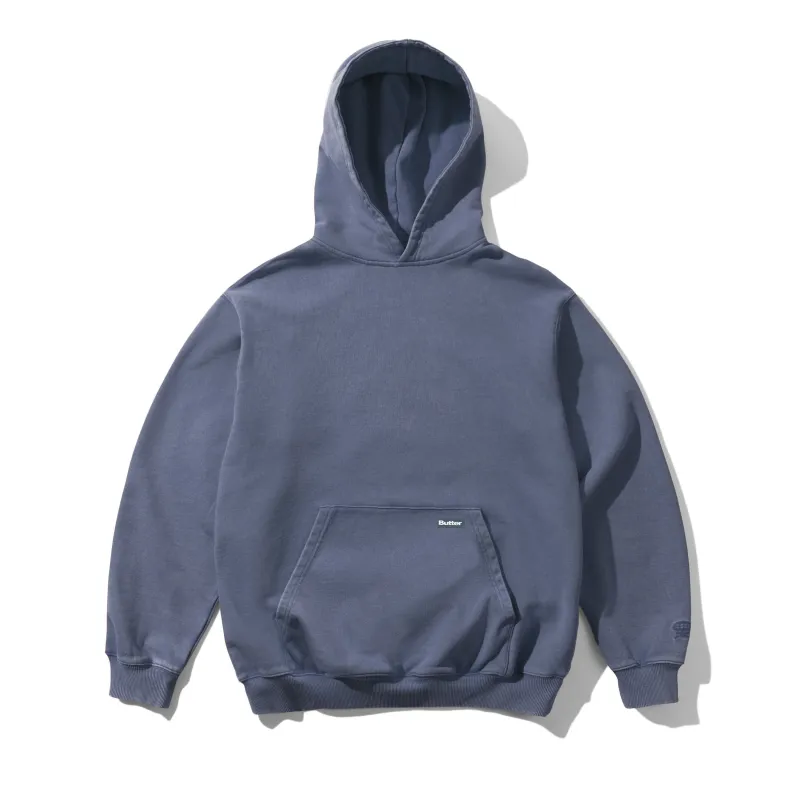 Basic Pullover Hood, Washed Steel made by Butter