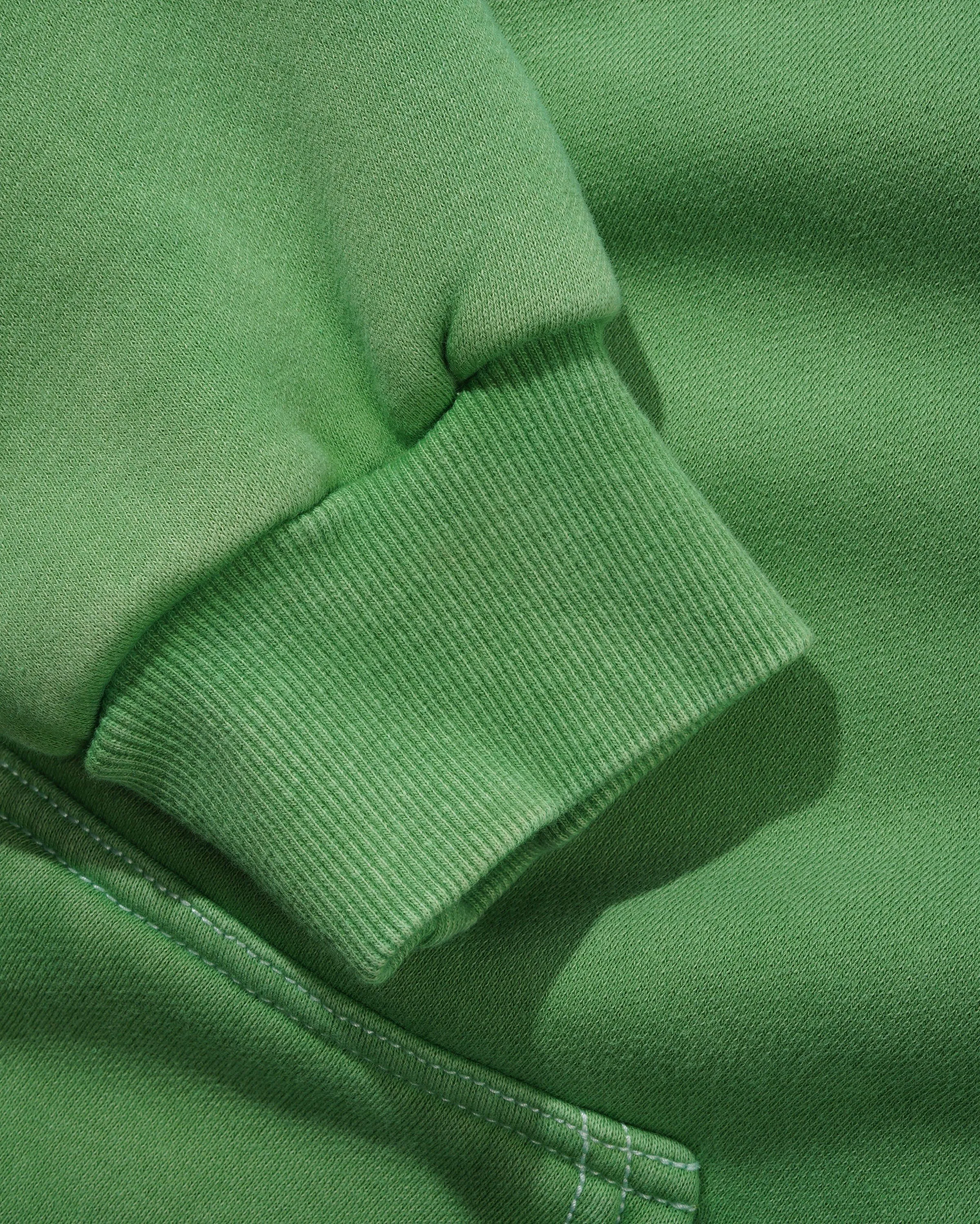 Blotch Zip-Thru Hood, Washed Green sold by Butter product image thumbnail 4