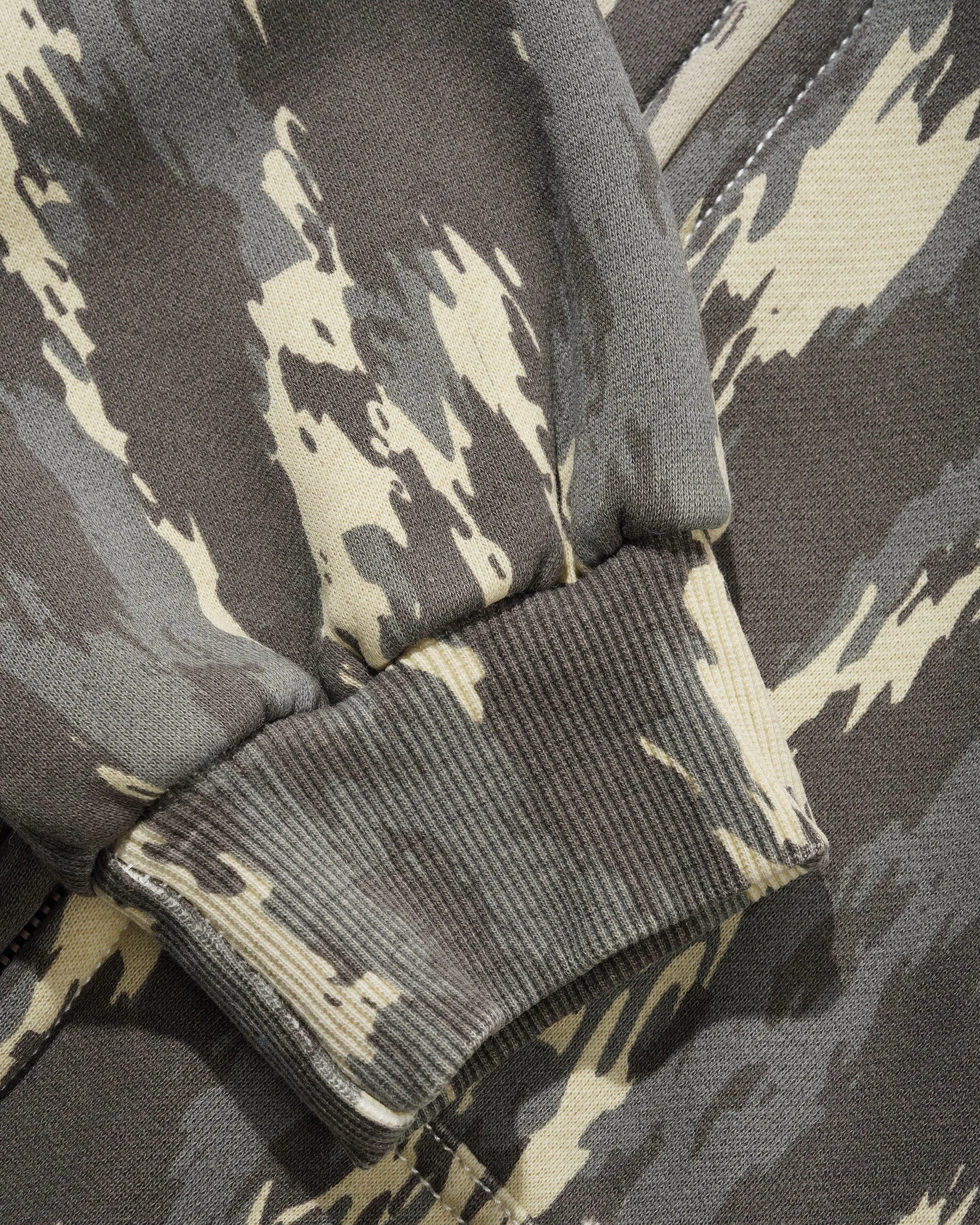 Blotch Zip-Thru Hood, Washed Camo sold by Butter product image thumbnail 3