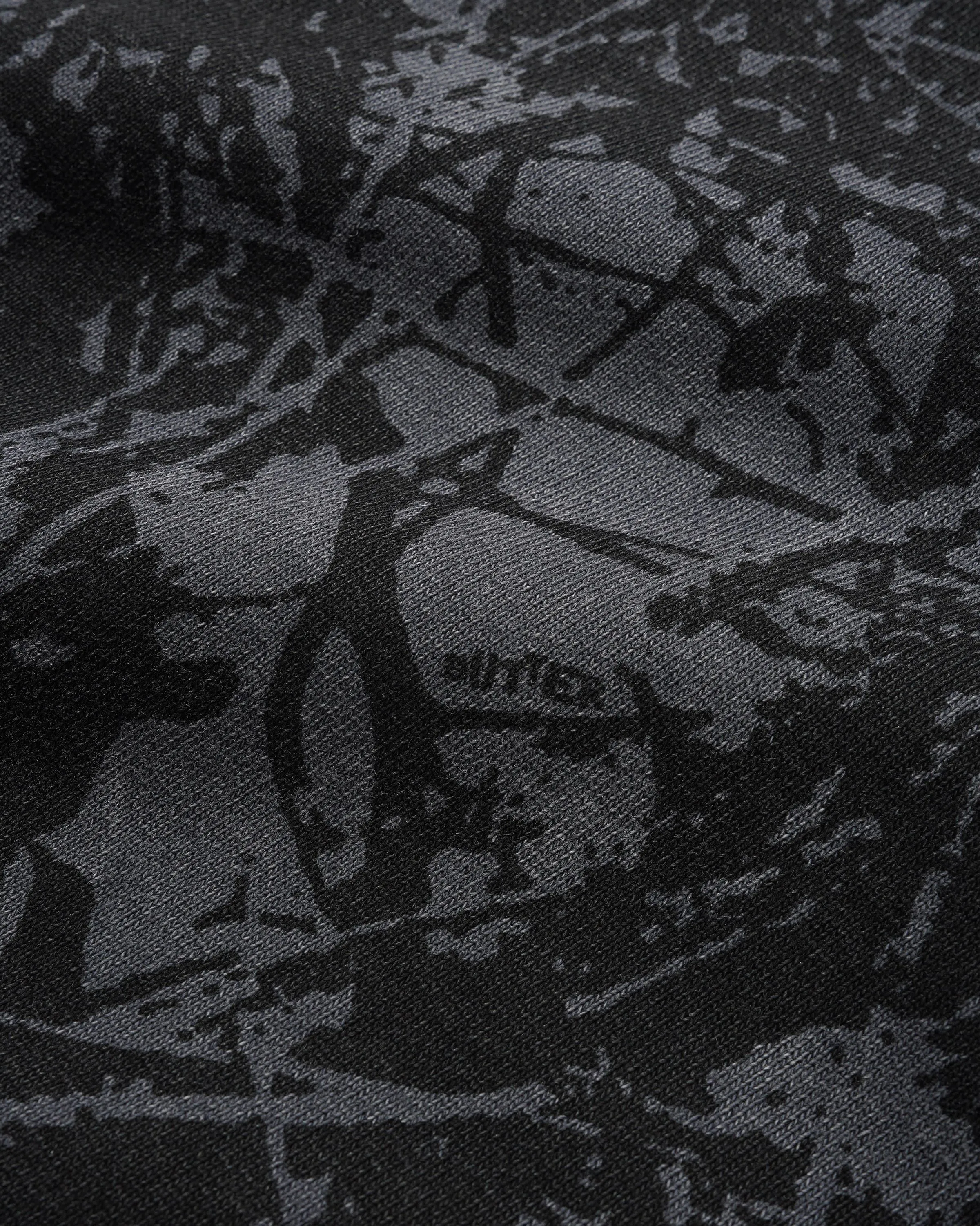 Woods Camo Zip-Thru Hood, Washed Black sold by Butter product image thumbnail 3