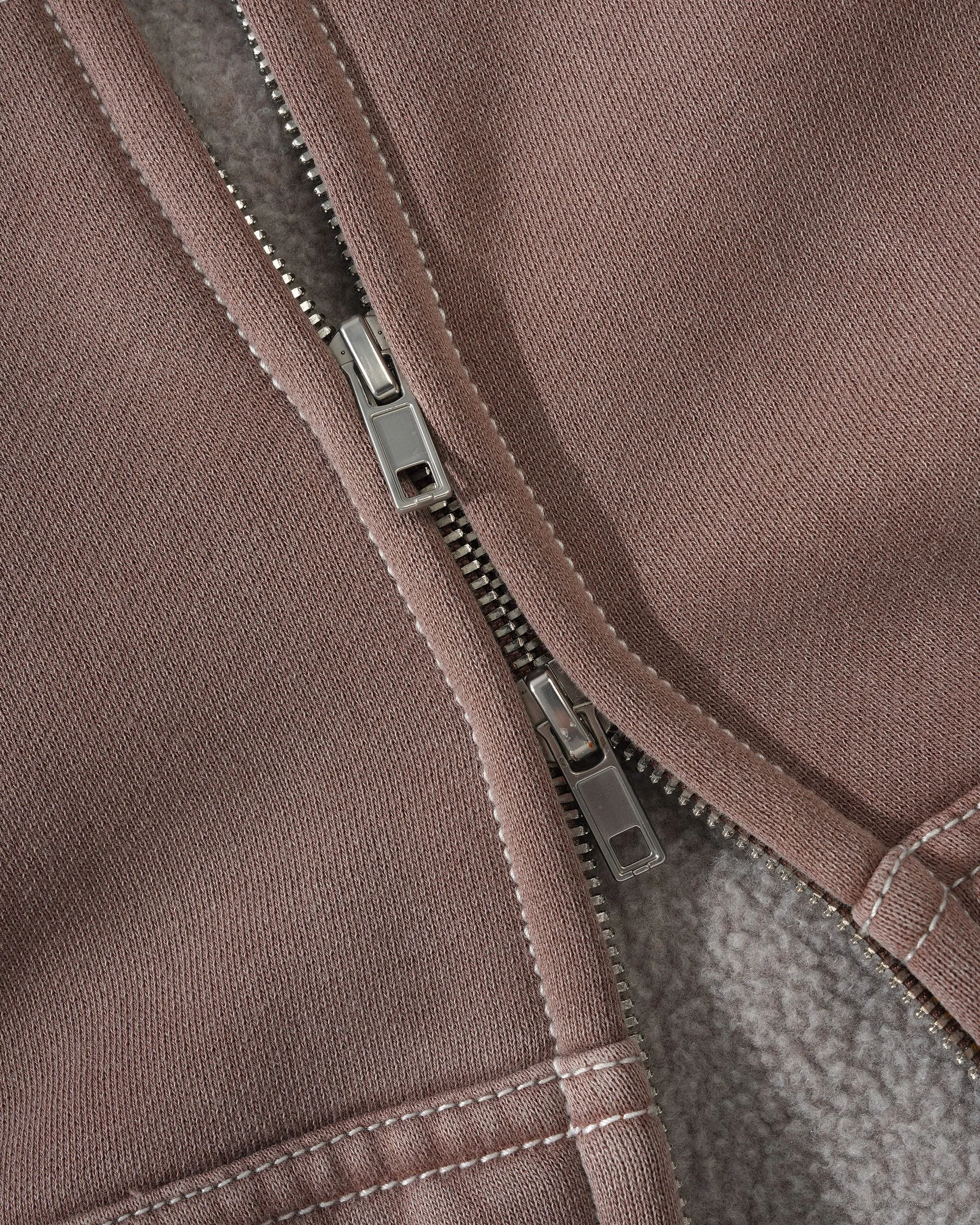 Blotch Zip-Thru Hood, Washed Berry sold by Butter product image thumbnail 3