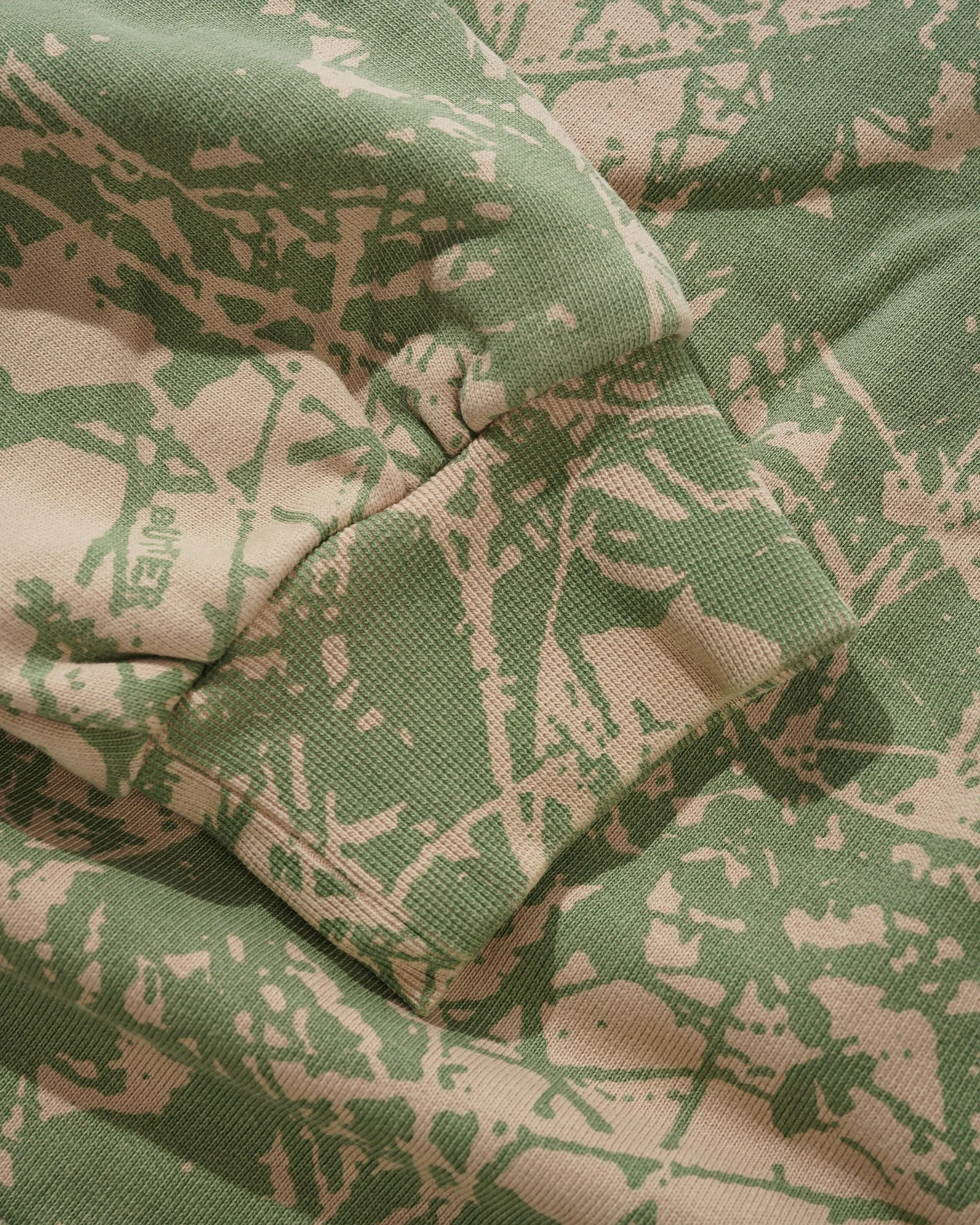 Woods Camo Zip-Thru Hood, Washed Sage sold by Butter product image thumbnail 3