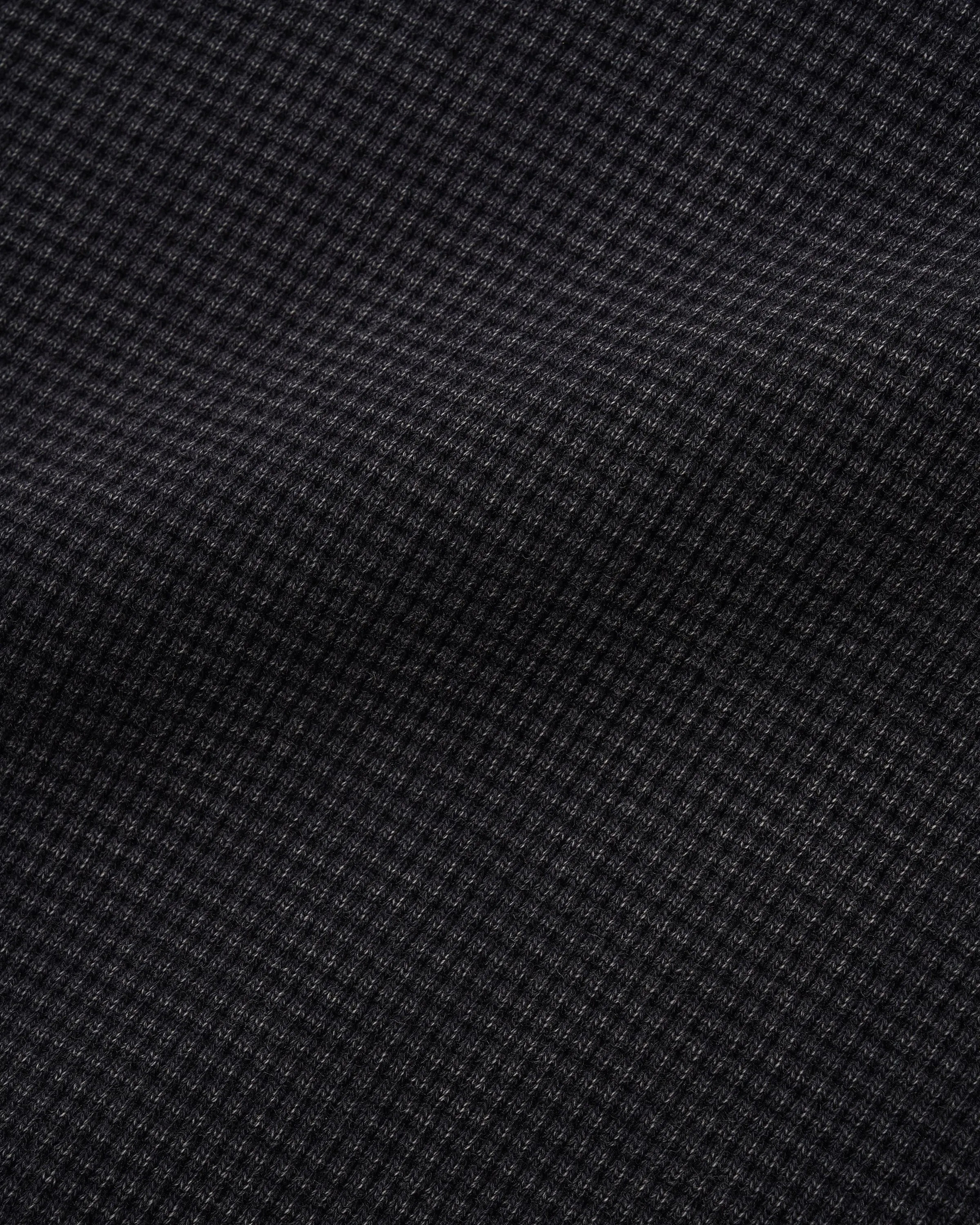 Waffle Zip-Thru Hood, Black Overdye sold by Butter product image thumbnail 3