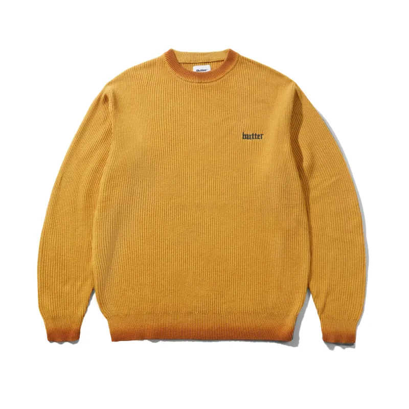 Fade Knit Sweater, Sunburst made by Butter