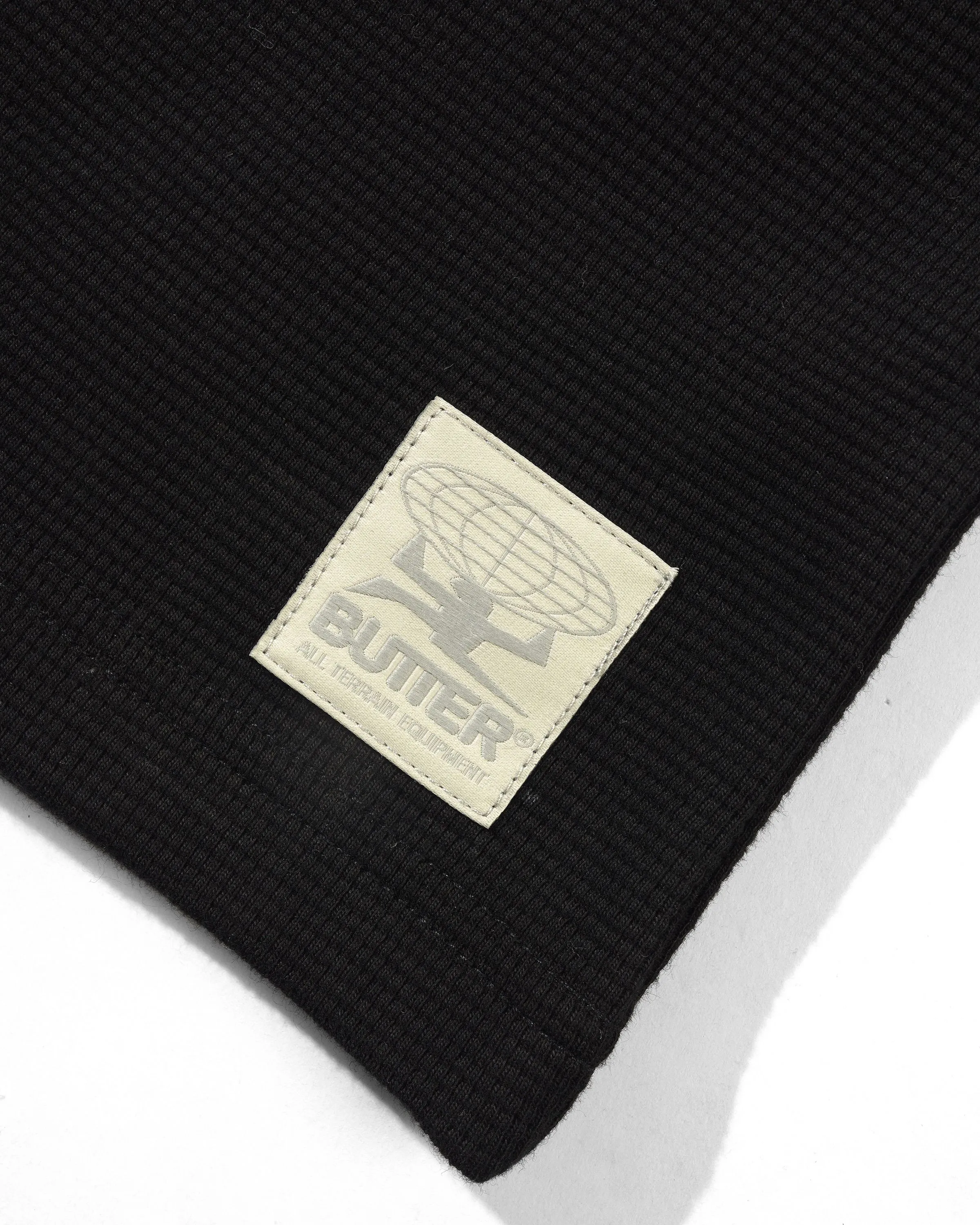 Waffle L/S Top, Black sold by Butter product image thumbnail 2
