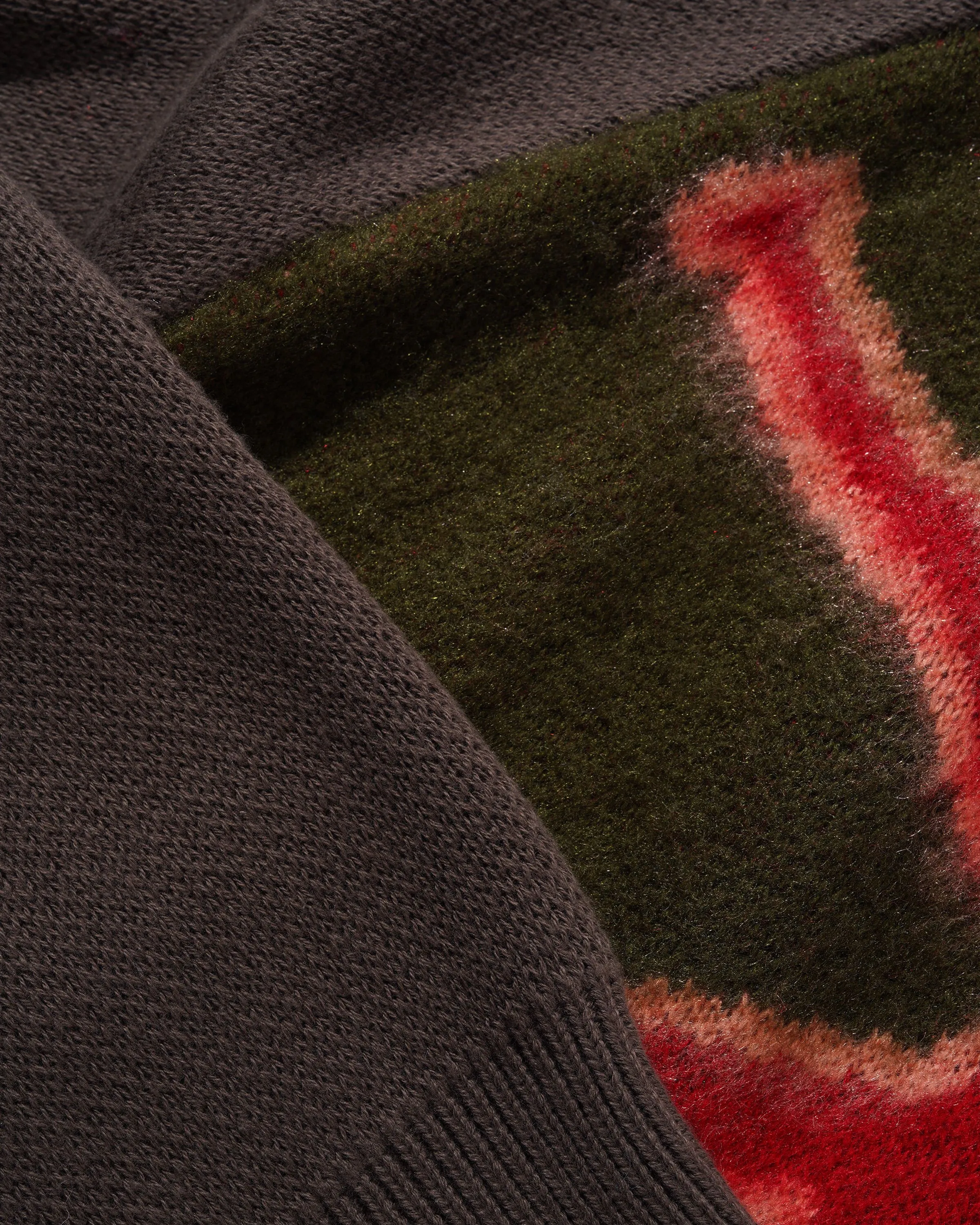 Beetle Zip-Thru Knit Sweater, Olive sold by Butter product image thumbnail 4