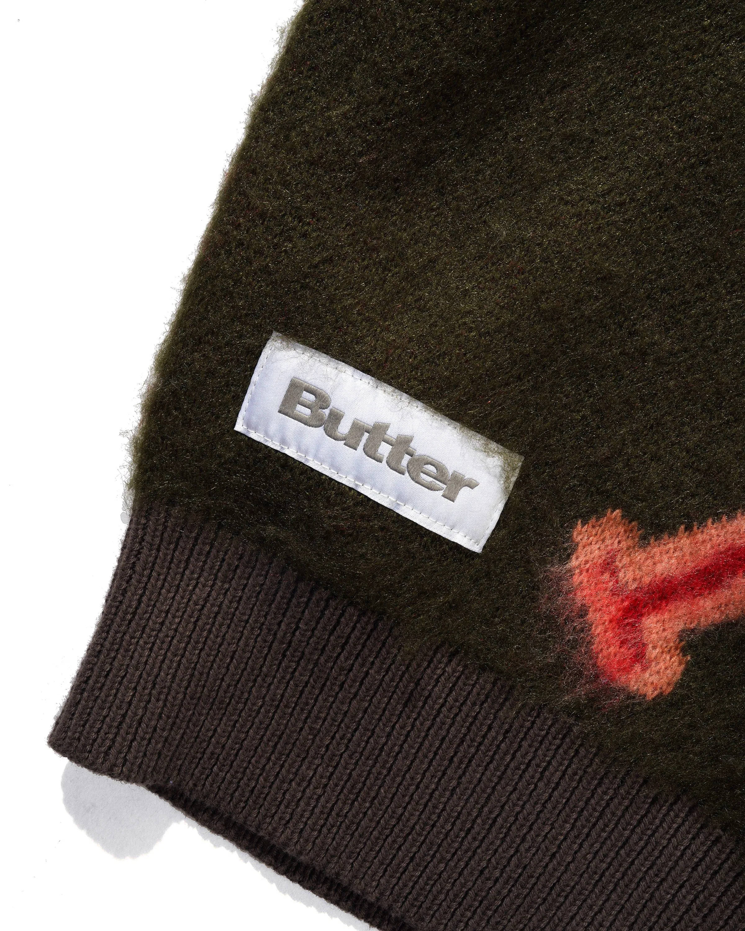 Beetle Zip-Thru Knit Sweater, Olive sold by Butter product image thumbnail 2