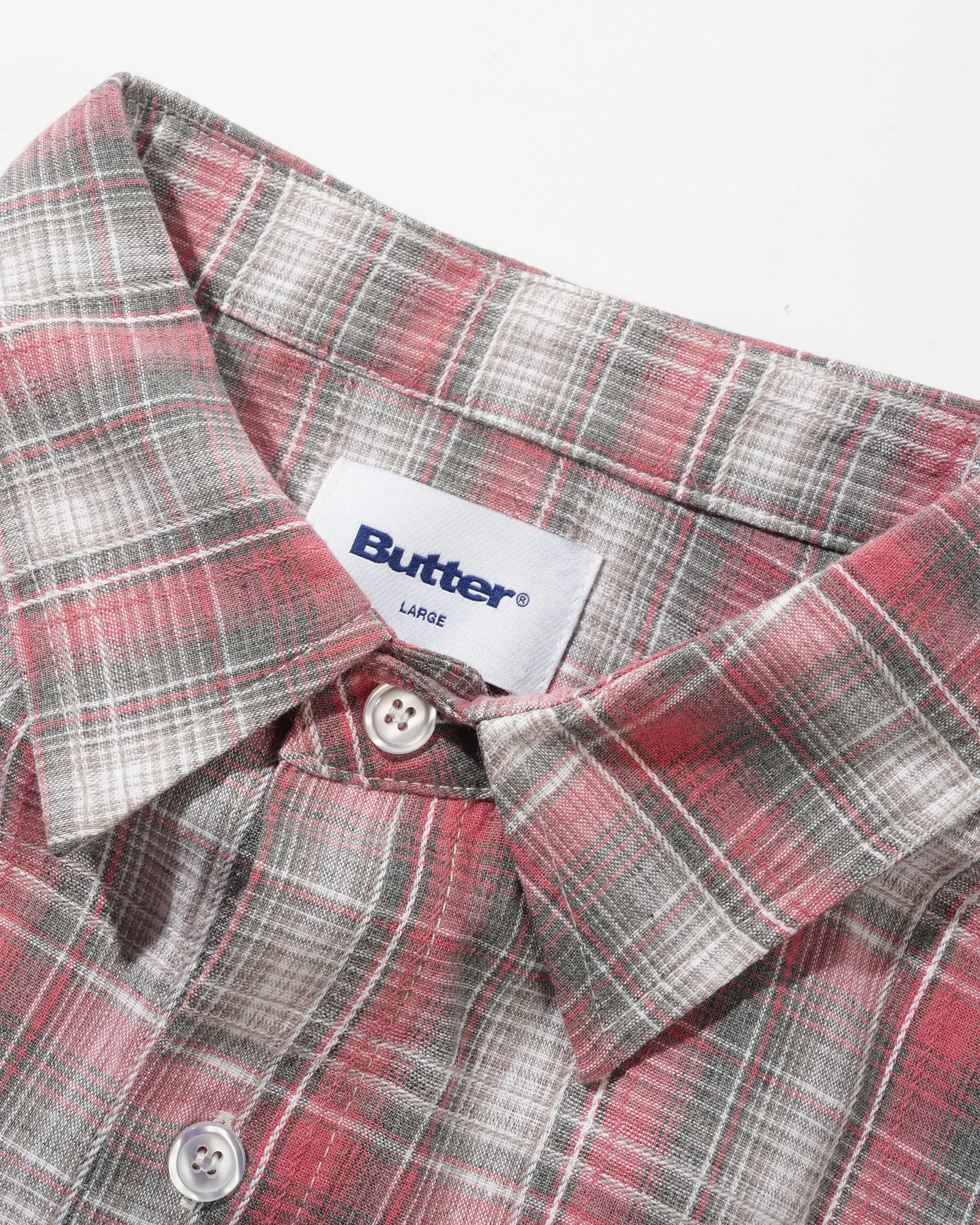 Equipment S/S Shirt, Burgundy sold by Butter product image thumbnail 3