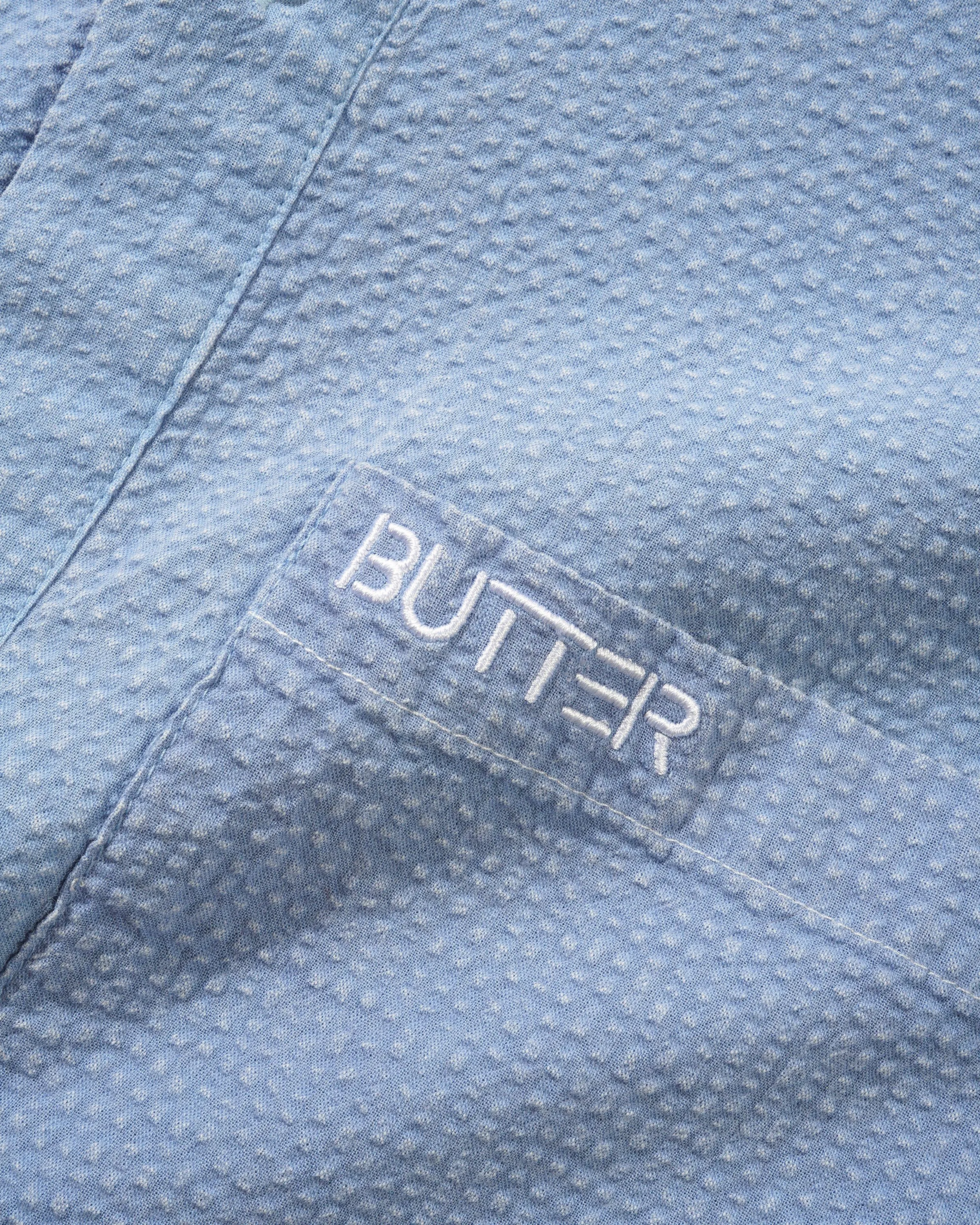 Overdye Seersucker S/S Shirt, Blue sold by Butter product image thumbnail 2