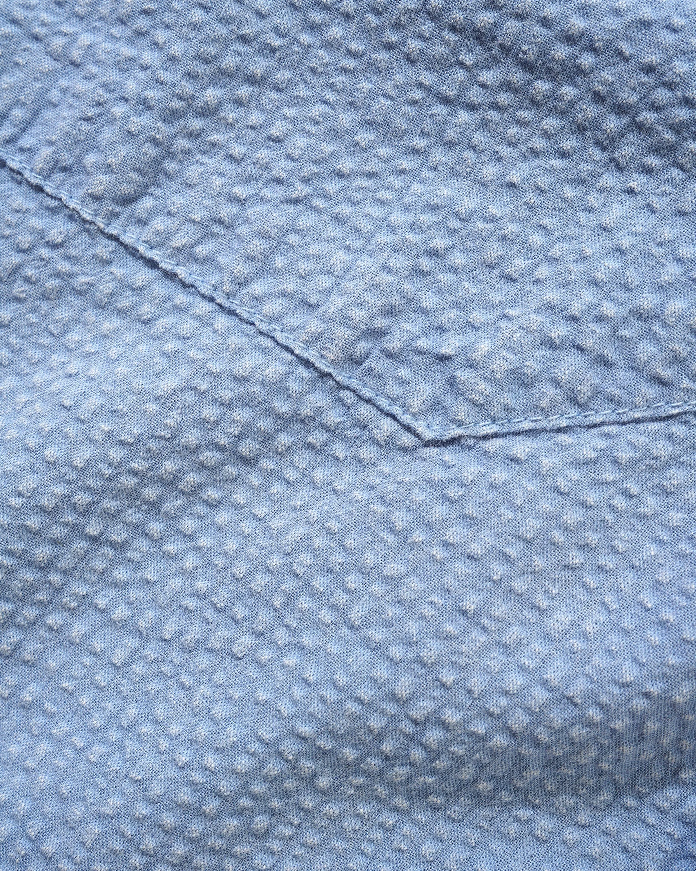 Overdye Seersucker S/S Shirt, Blue sold by Butter product image thumbnail 3