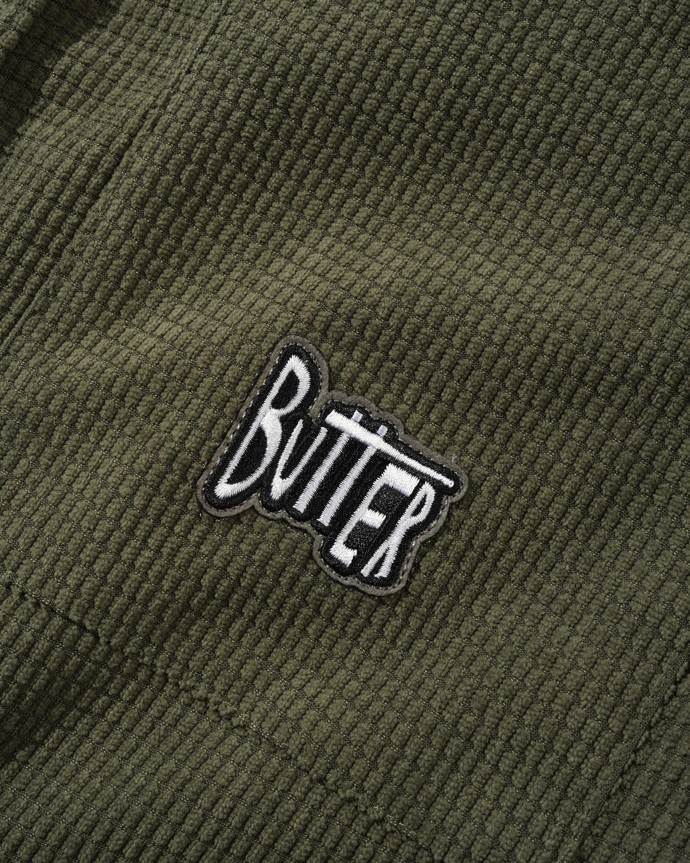 Grid Cord Overshirt, Olive sold by Butter product image thumbnail 2