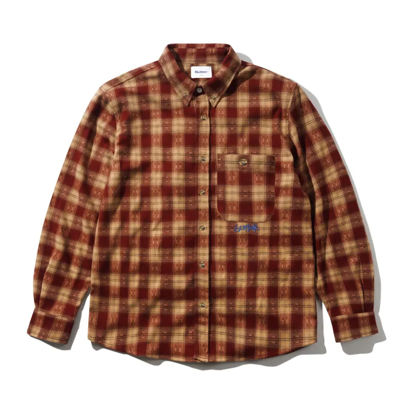 Sirocco Shirt, Henna / Tan made by Butter