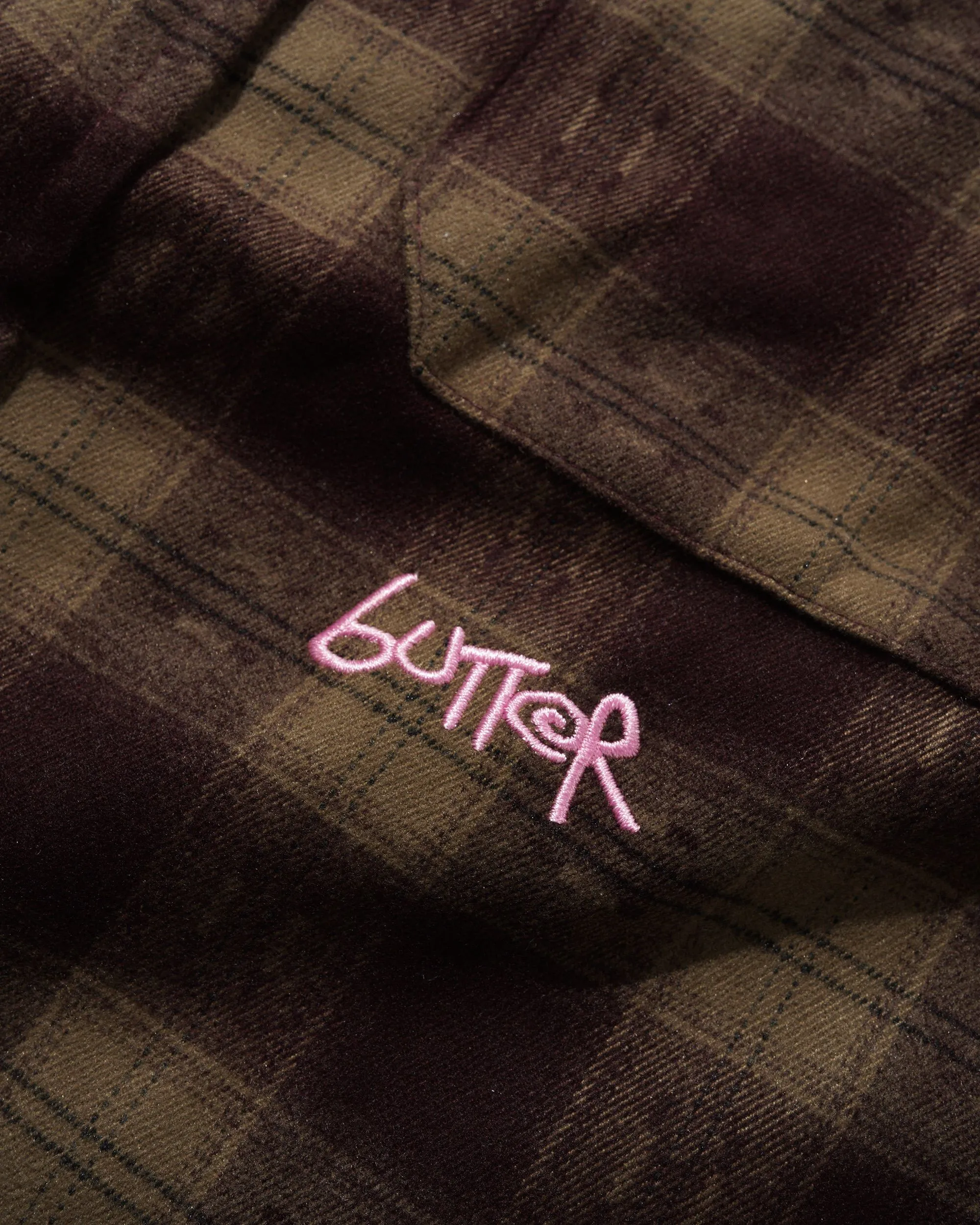 Sirocco Shirt, Plum / Taupe sold by Butter product image thumbnail 2