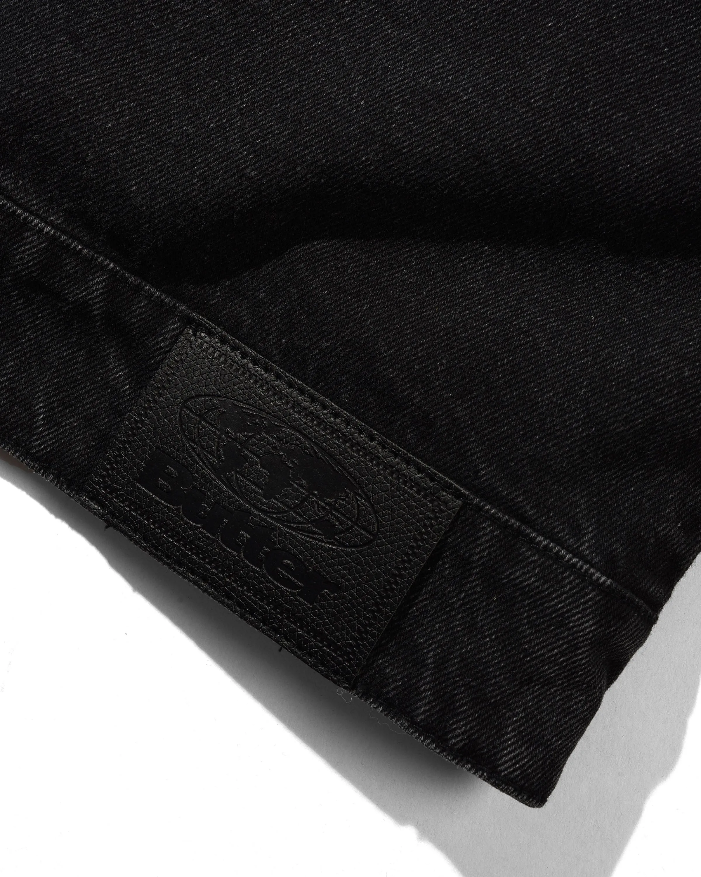 Trucker Denim Jacket, Washed Black sold by Butter product image thumbnail 4