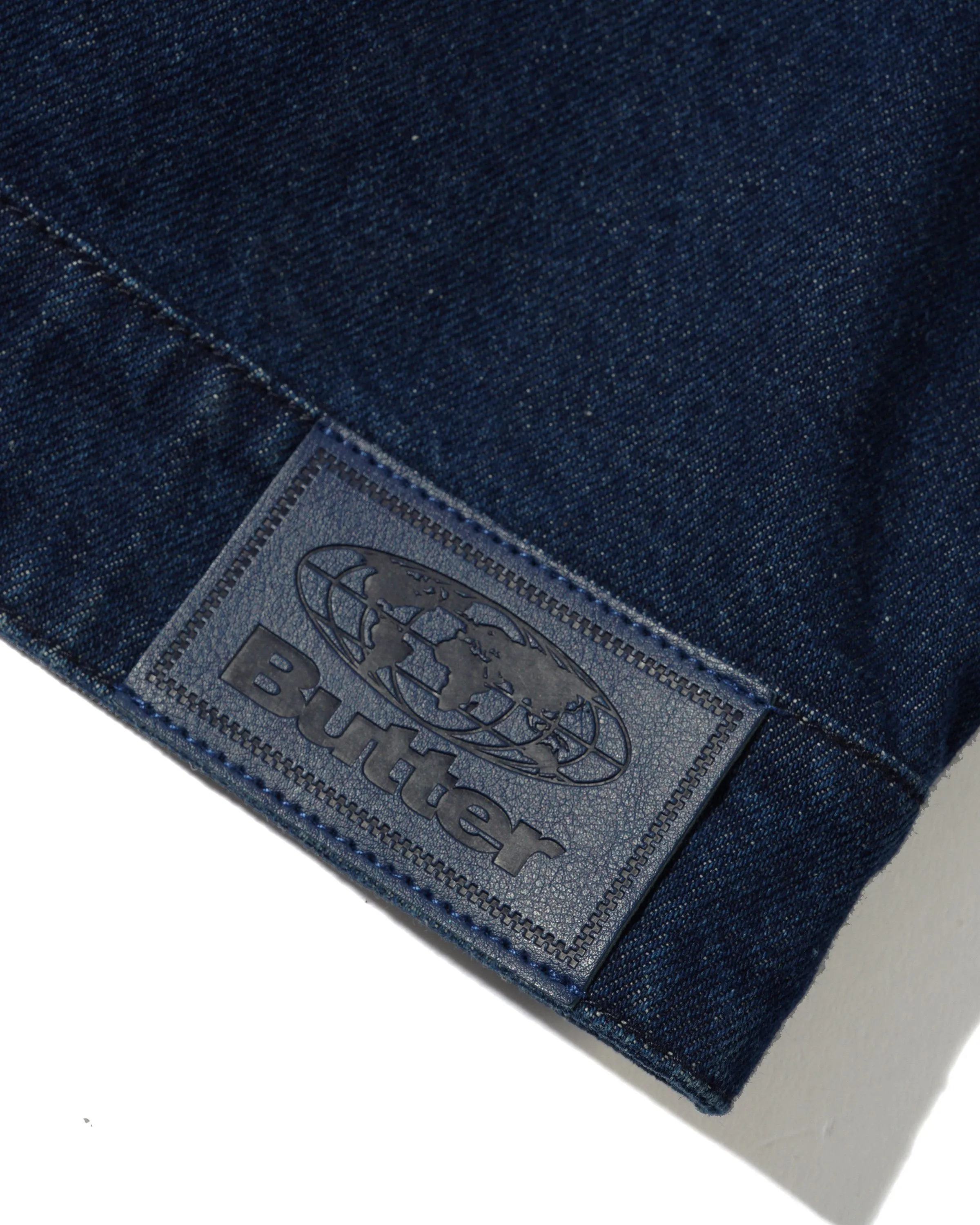 Trucker Denim Jacket, Dark Blue sold by Butter product image thumbnail 5