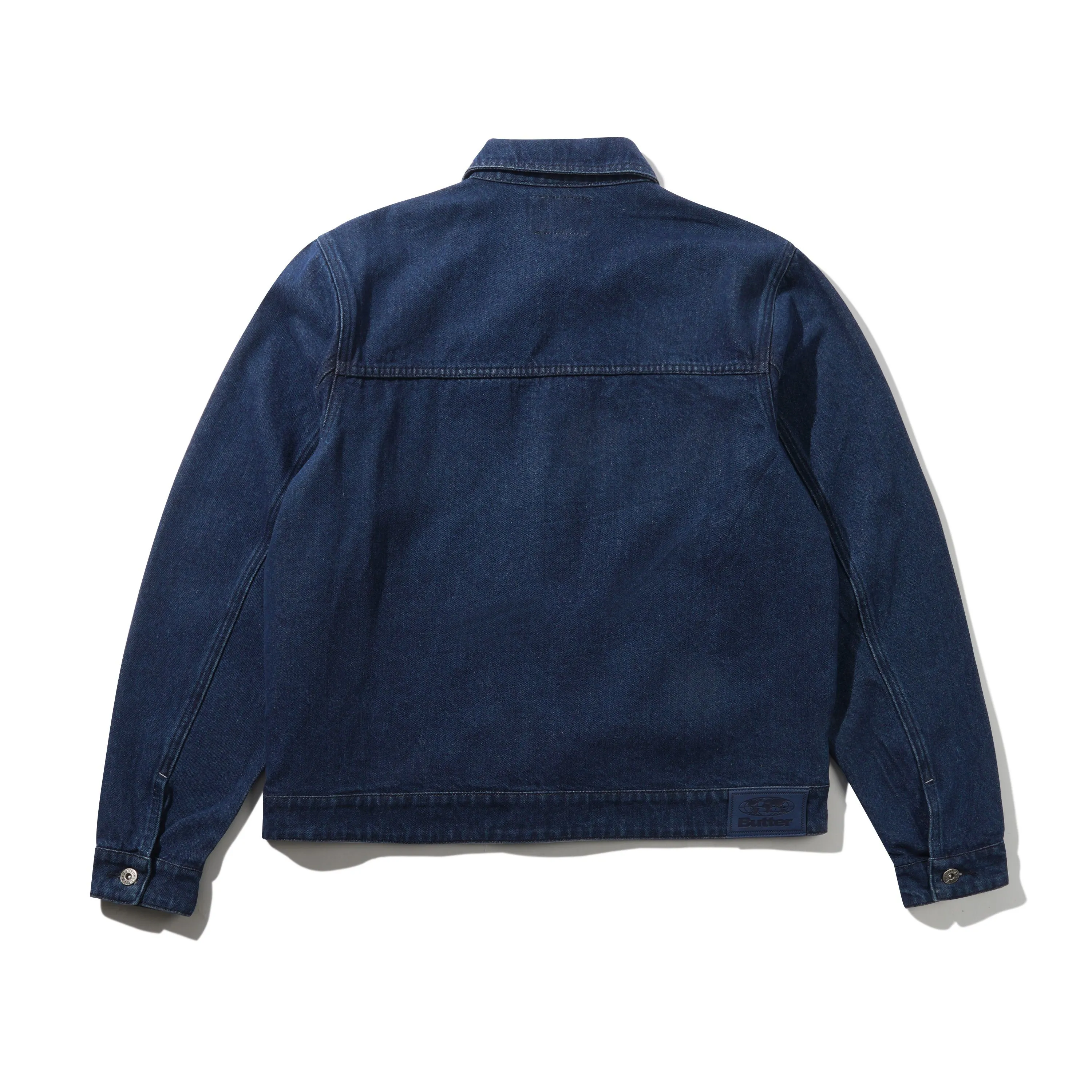 Trucker Denim Jacket, Dark Blue sold by Butter product image thumbnail 2