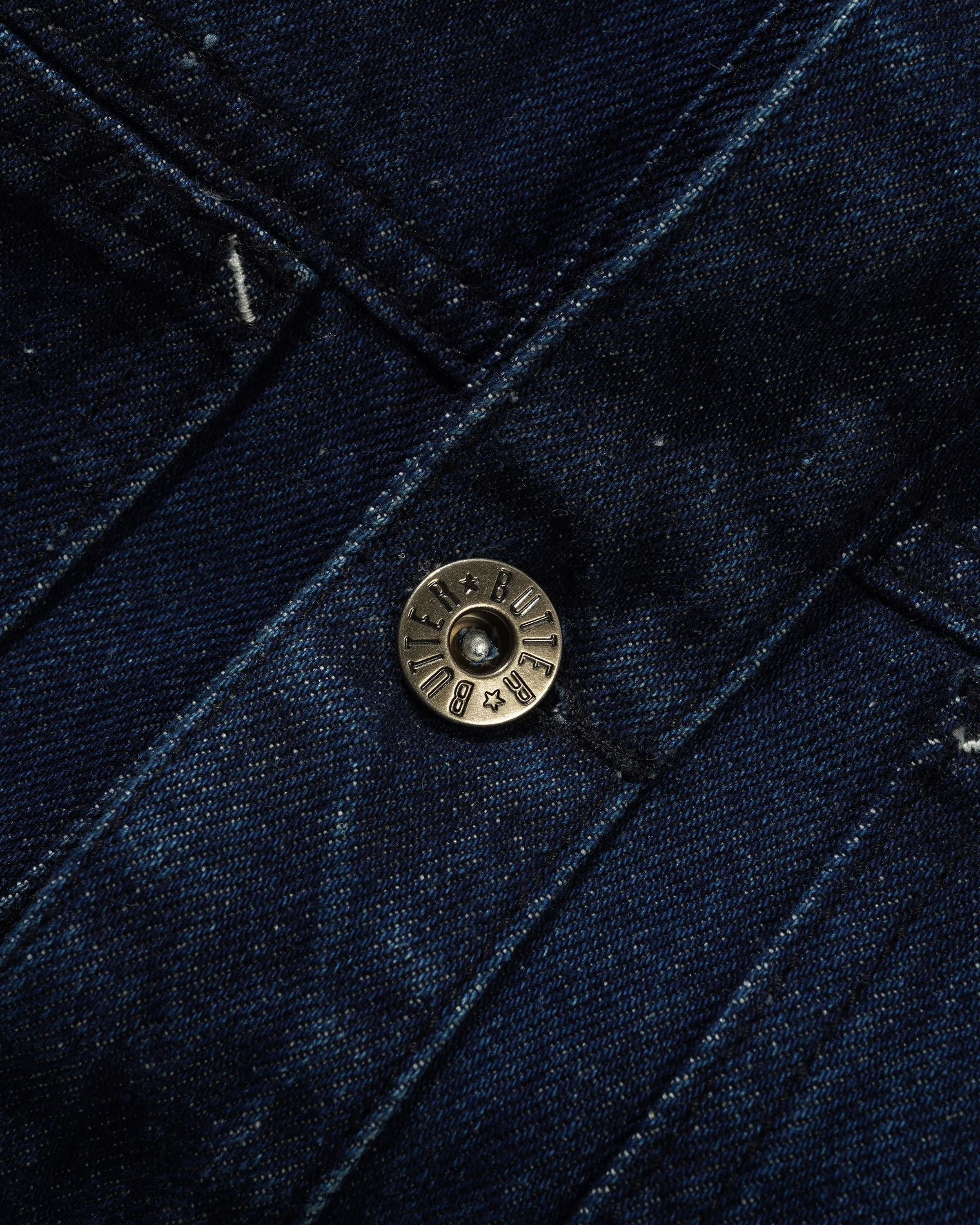 Trucker Denim Jacket, Dark Blue sold by Butter product image thumbnail 3