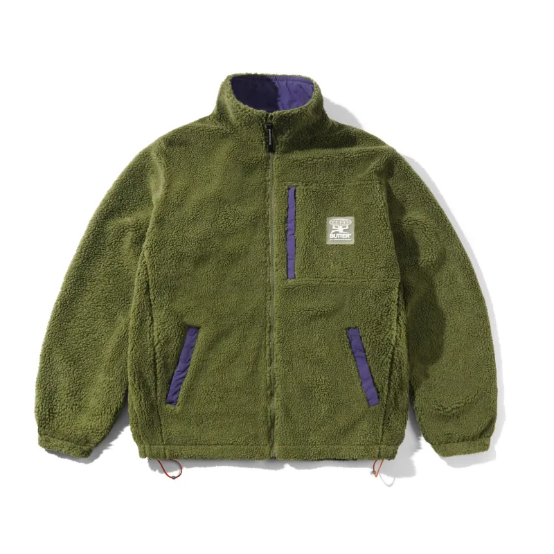 Terrain Highpile Jacket, Moss made by Butter