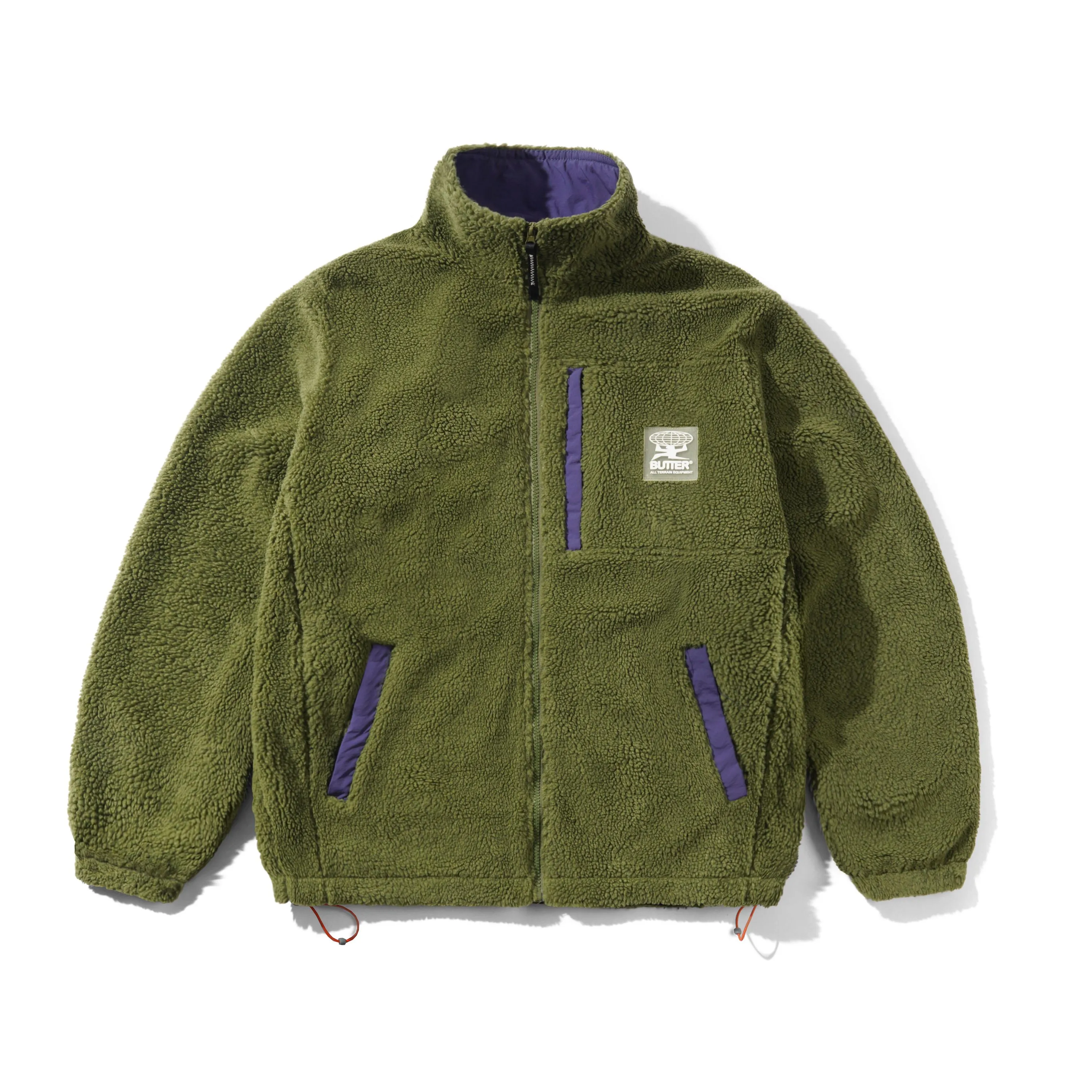 Terrain Highpile Jacket, Moss sold by Butter