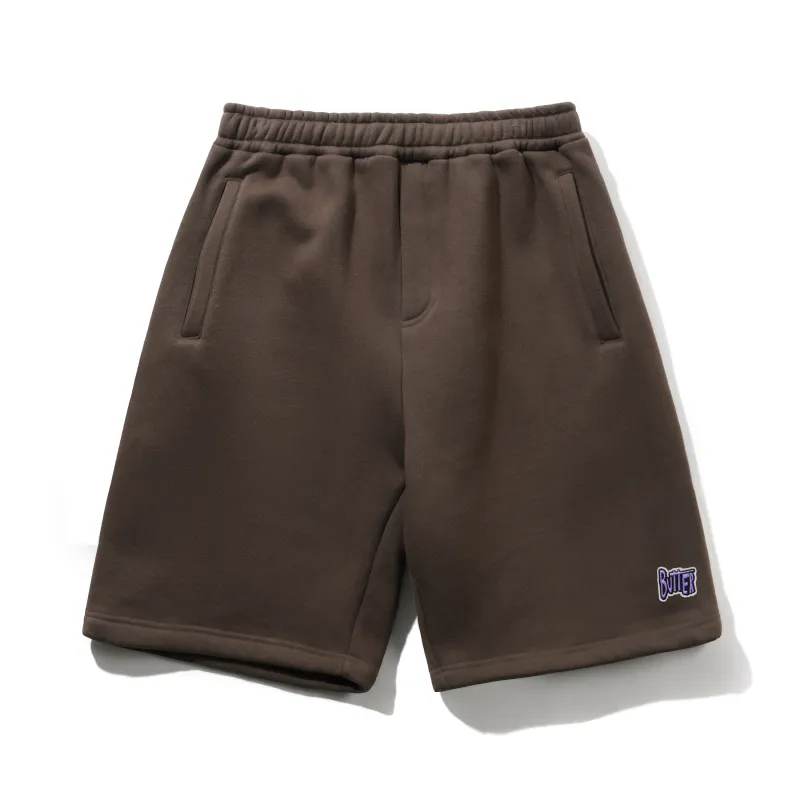 Sketch Fleece Shorts, Brown sold by Butter