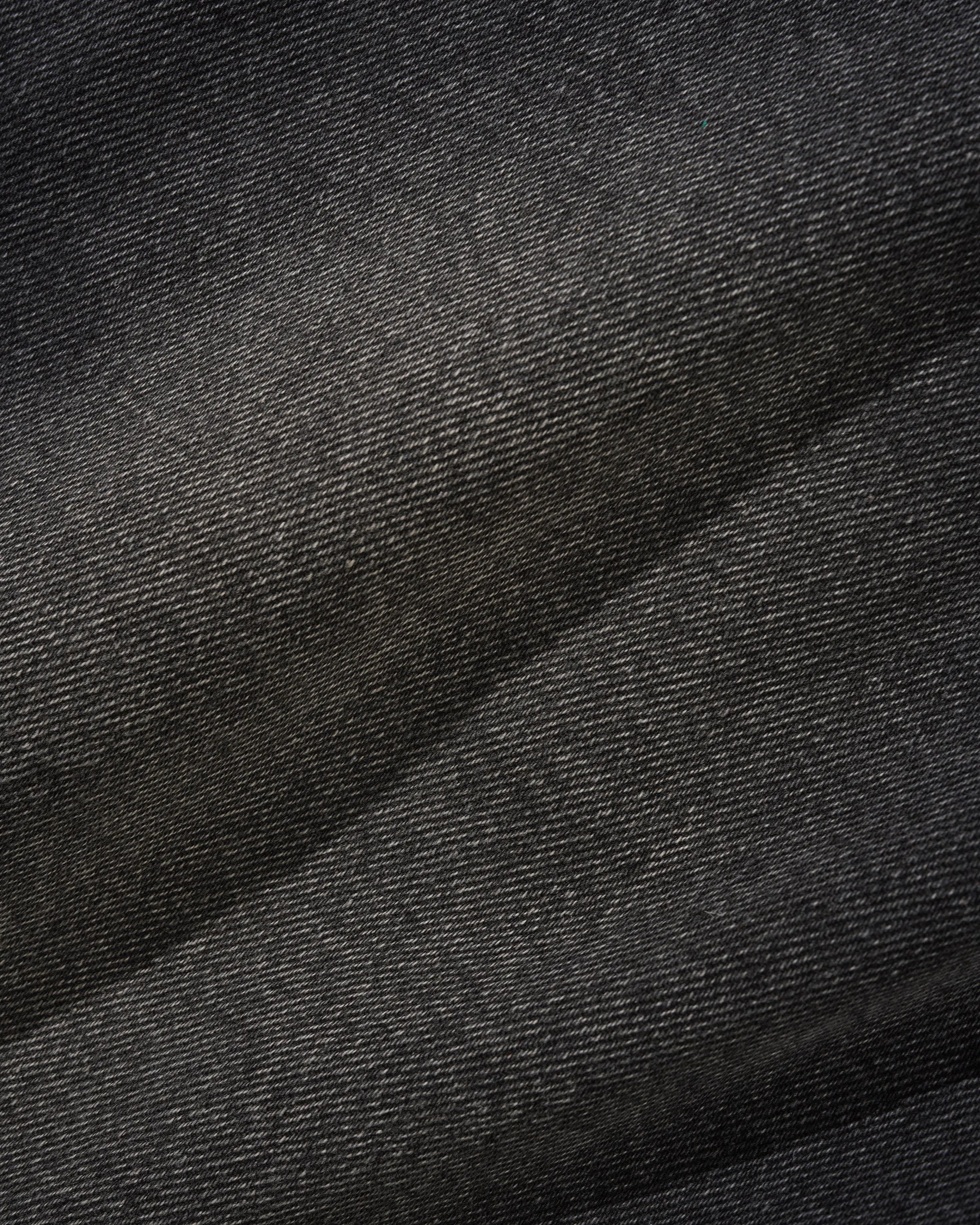 Baggy Denim Shorts, Distressed Black sold by Butter product image thumbnail 4