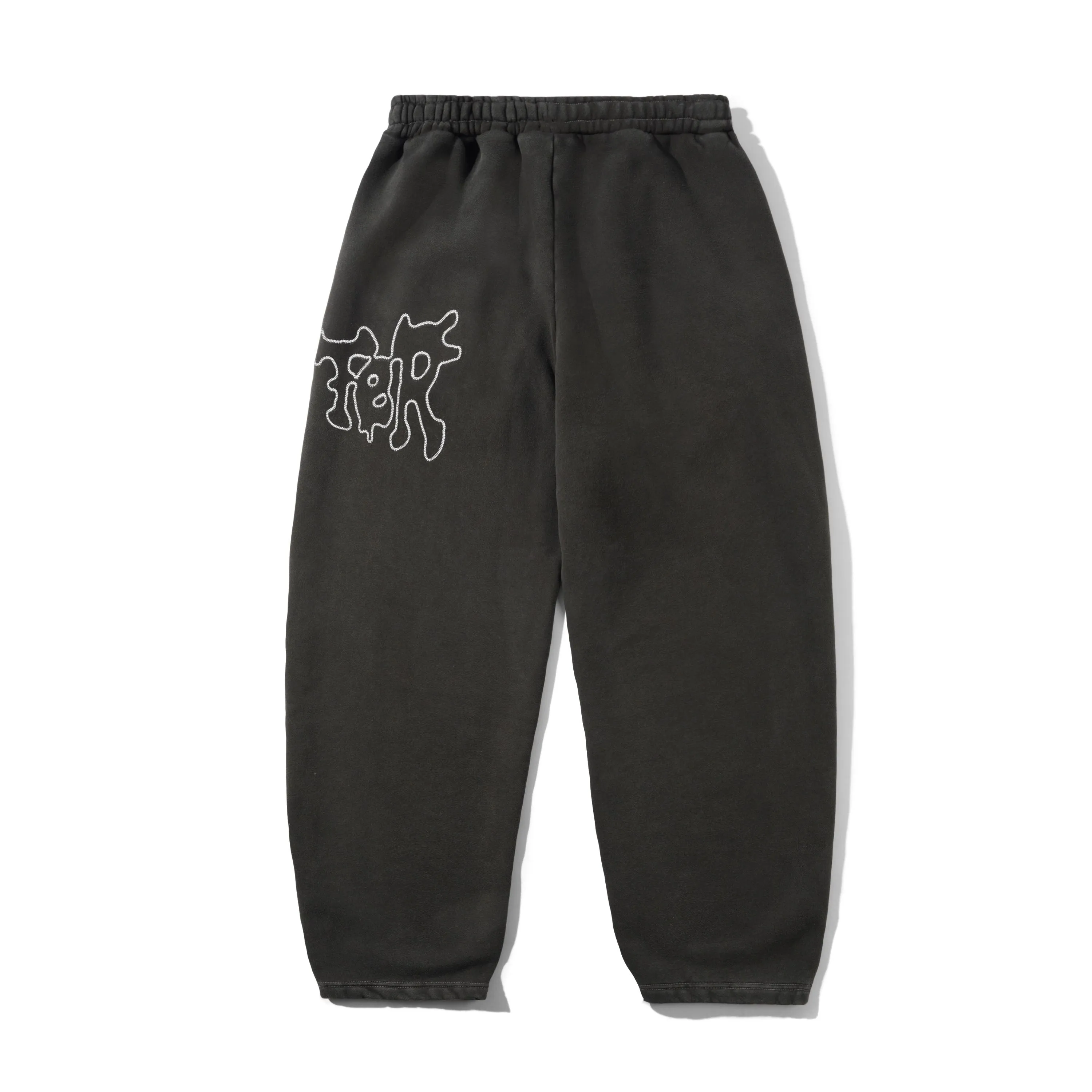 Blotch Fleece Pants, Washed Black sold by Butter product image thumbnail 2