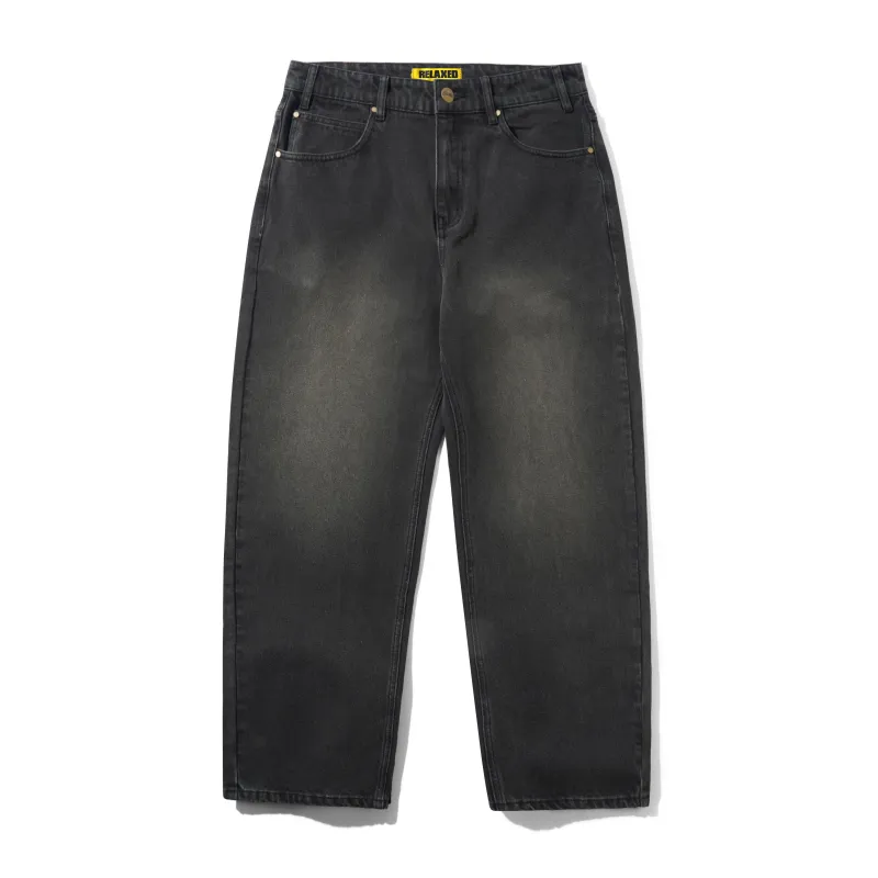 Racer Denim Jeans, Faded Black sold by Butter