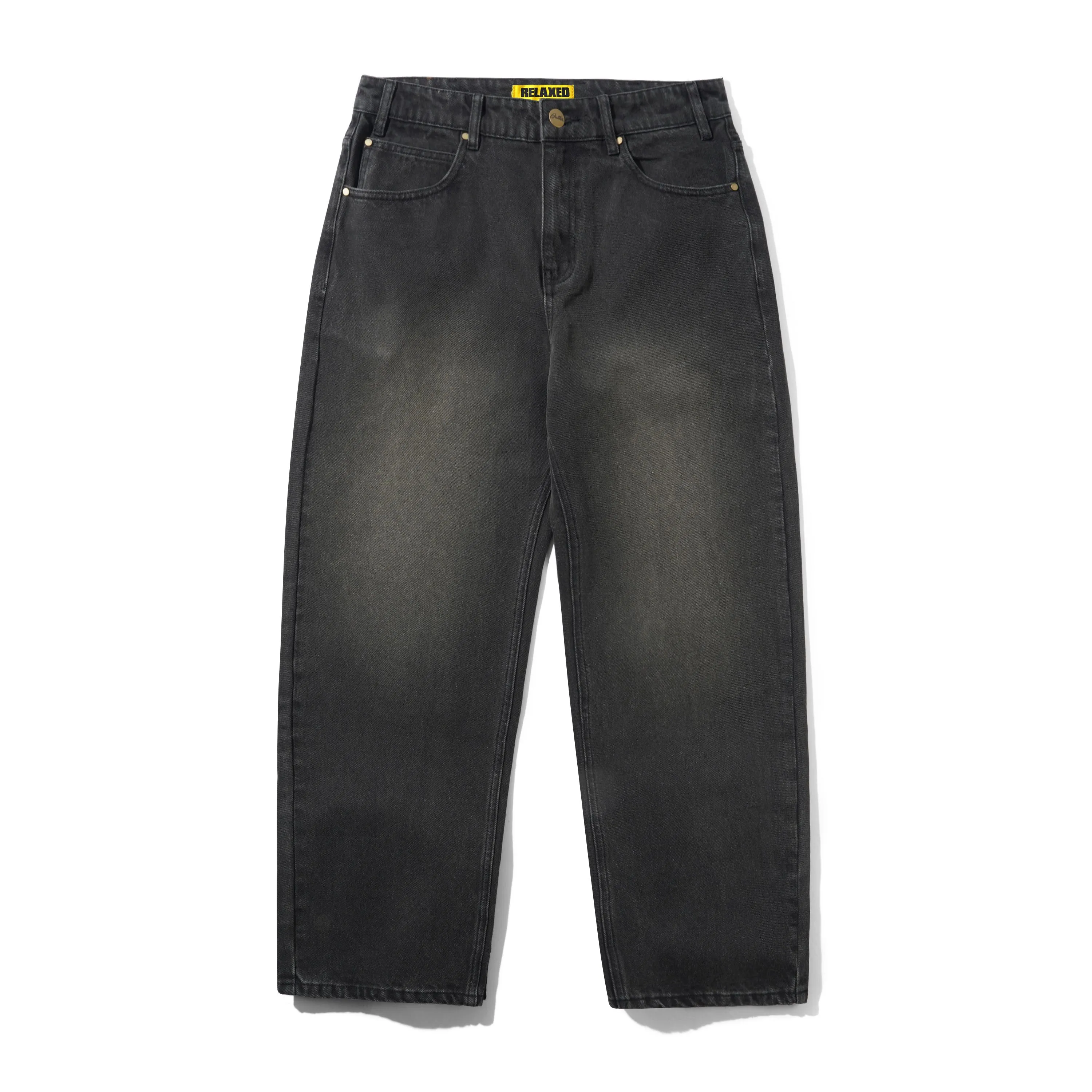 Racer Denim Jeans, Faded Black sold by Butter