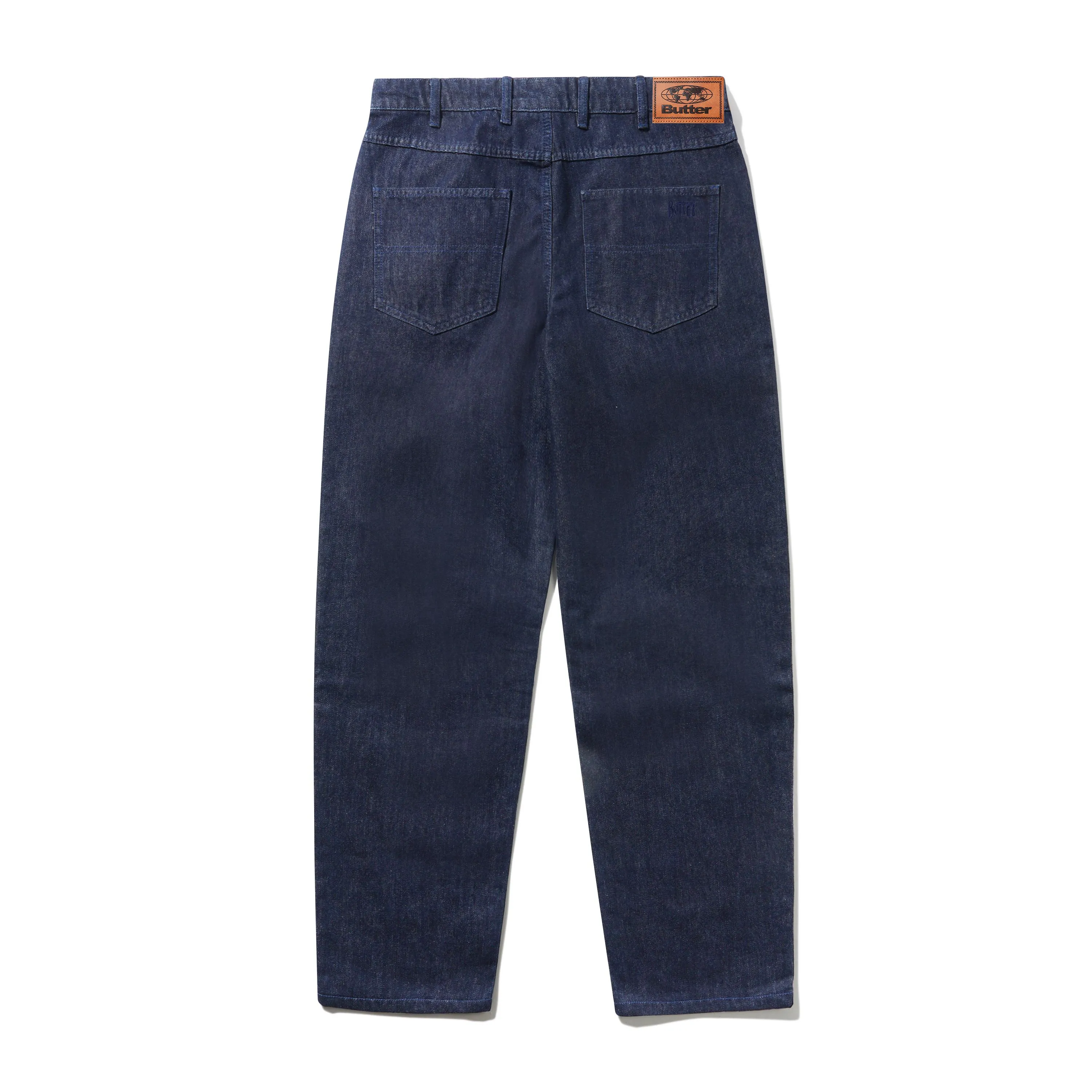 Straight Leg Denim Jeans, Dark Indigo sold by Butter product image thumbnail 2